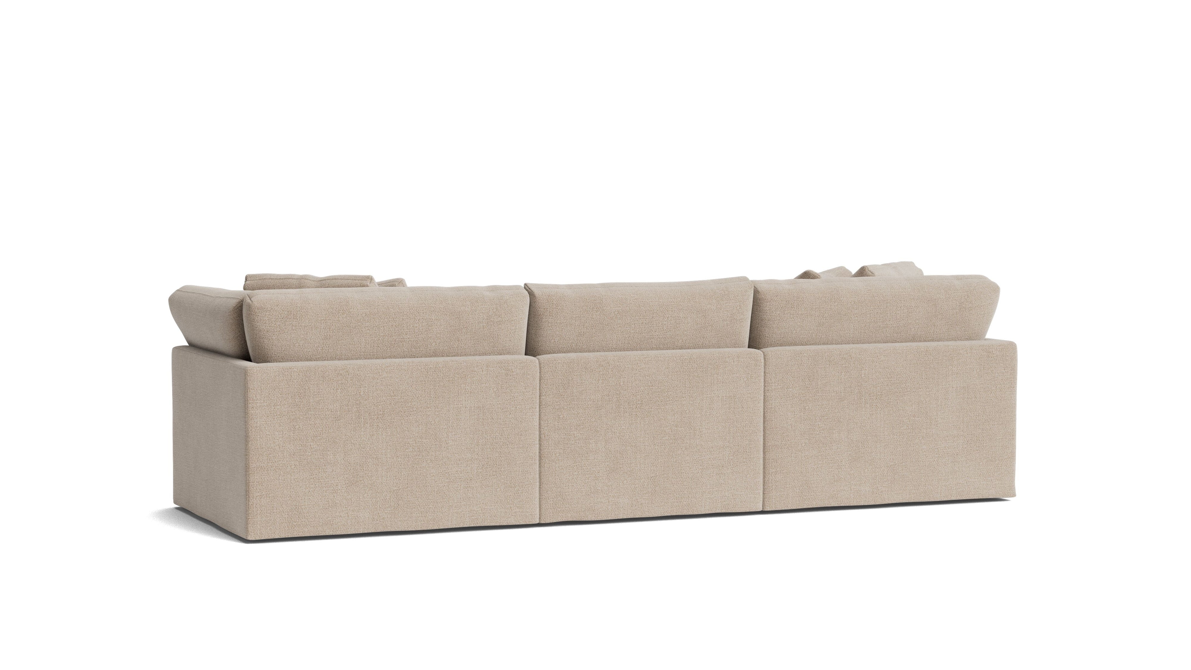 Get Together™ 3-Piece Modular Sofa, Large, Champagne
