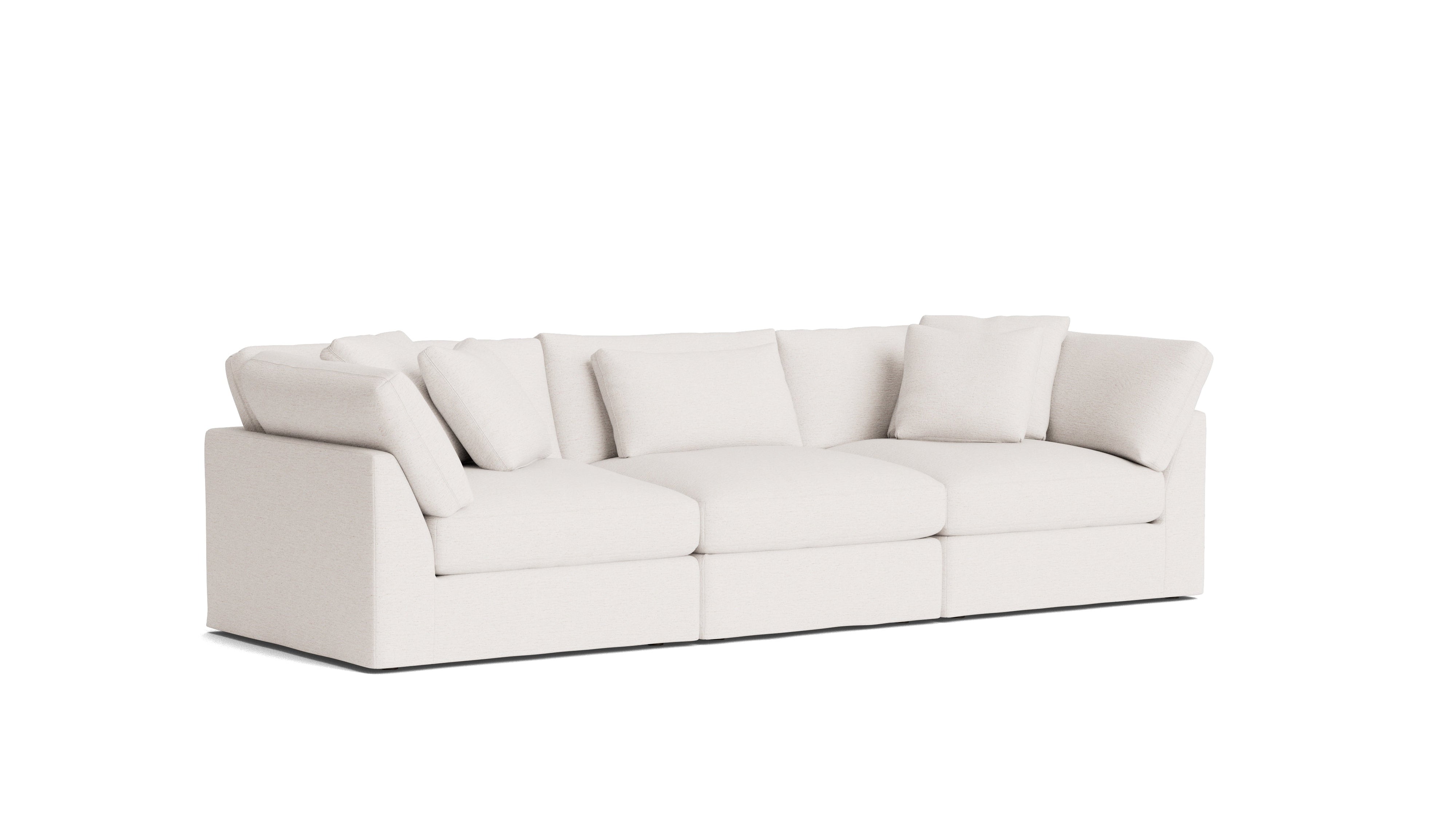 Get Together™ 3-Piece Modular Sofa, Large, Nomad Snow