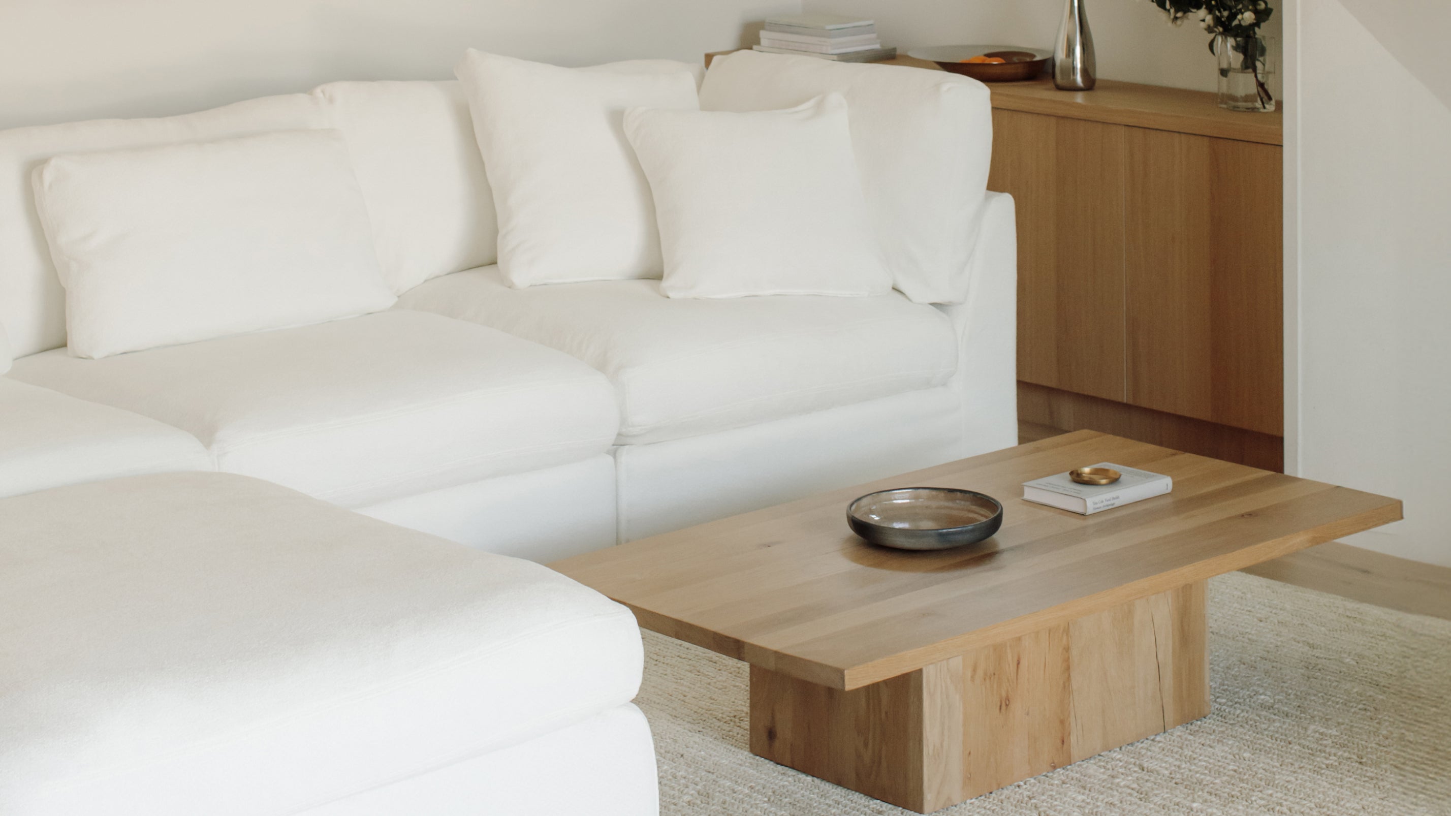 Get Together™ 3-Piece Modular Sectional, Large, Sea Salt