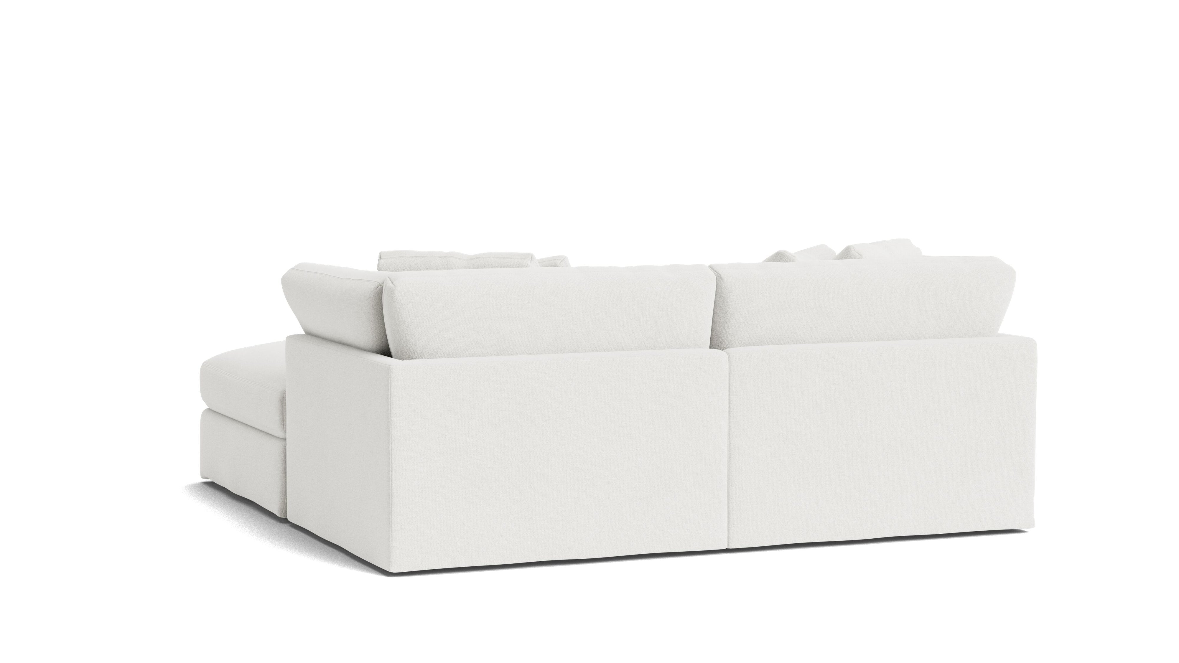 Get Together™ 3 - Piece Modular Sectional, Large, Sea Salt - Sundays CompanySEC-YJ-031-002