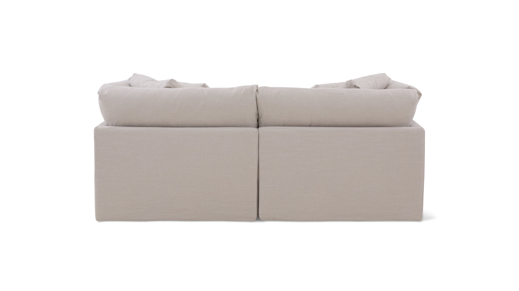 Get Together™ 3-Piece Modular Sectional, Large, Clay - Image 8