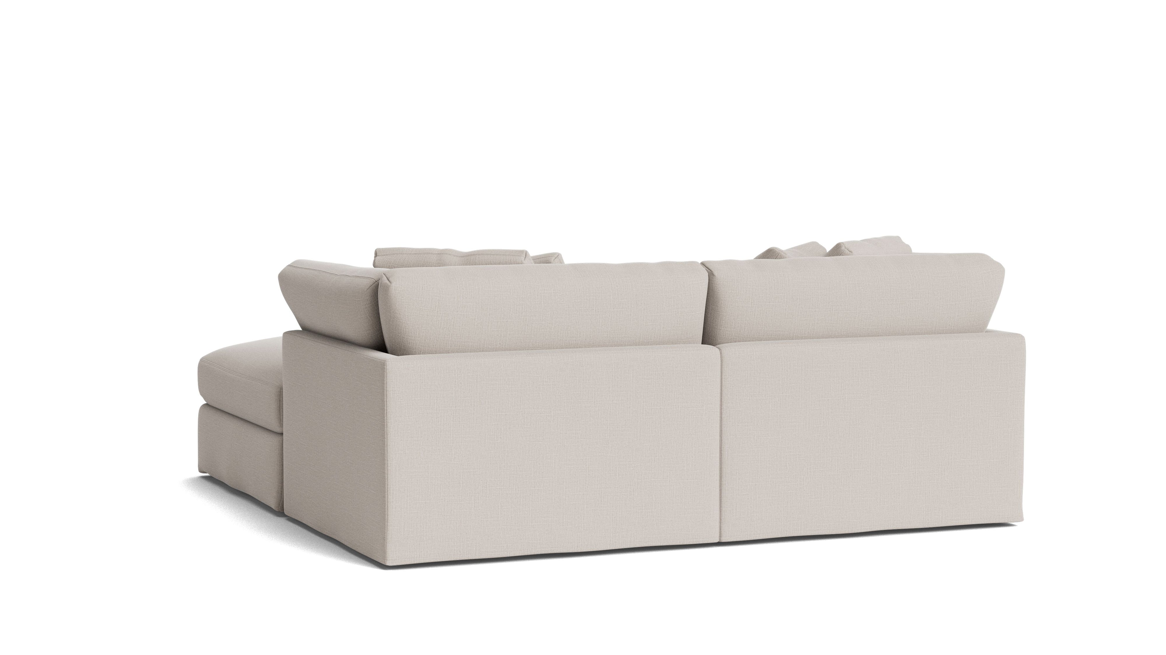 Get Together™ 3 - Piece Modular Sectional, Large, Clay - Sundays CompanySEC-YJ-031-015