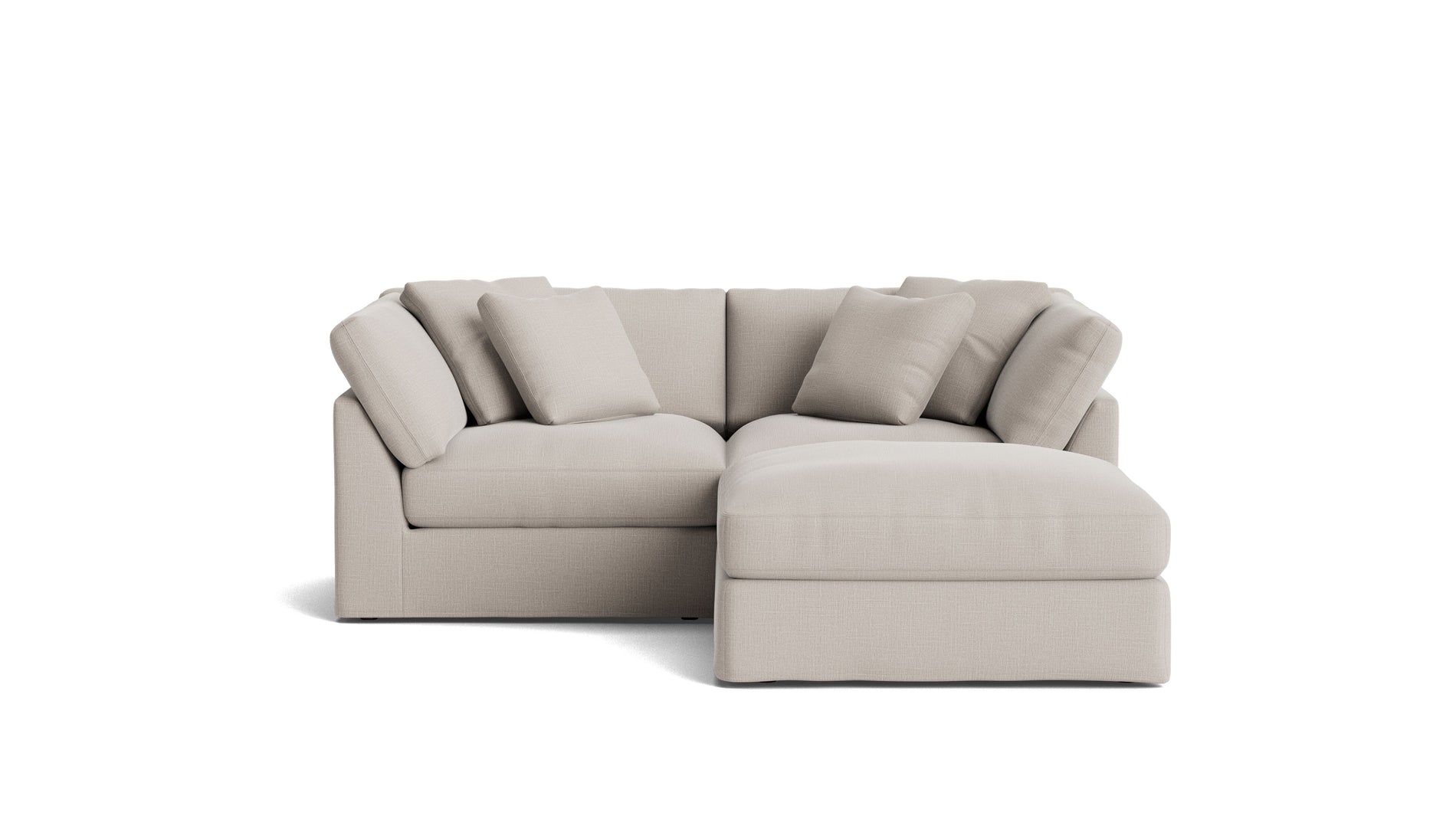 Get Together™ 3-Piece Modular Sectional, Large, Clay_image