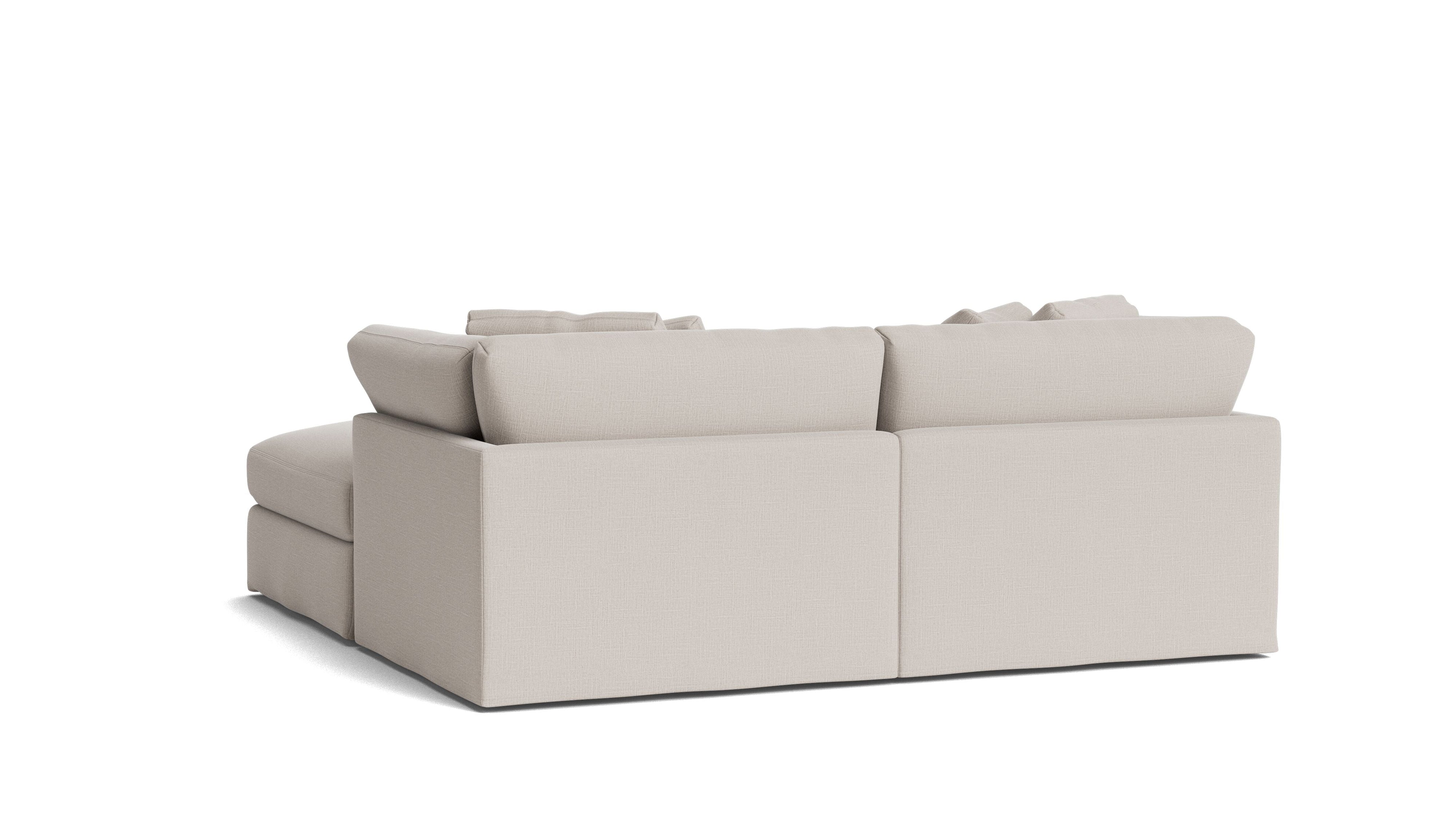Get Together™ 3-Piece Modular Sectional, Large, Clay