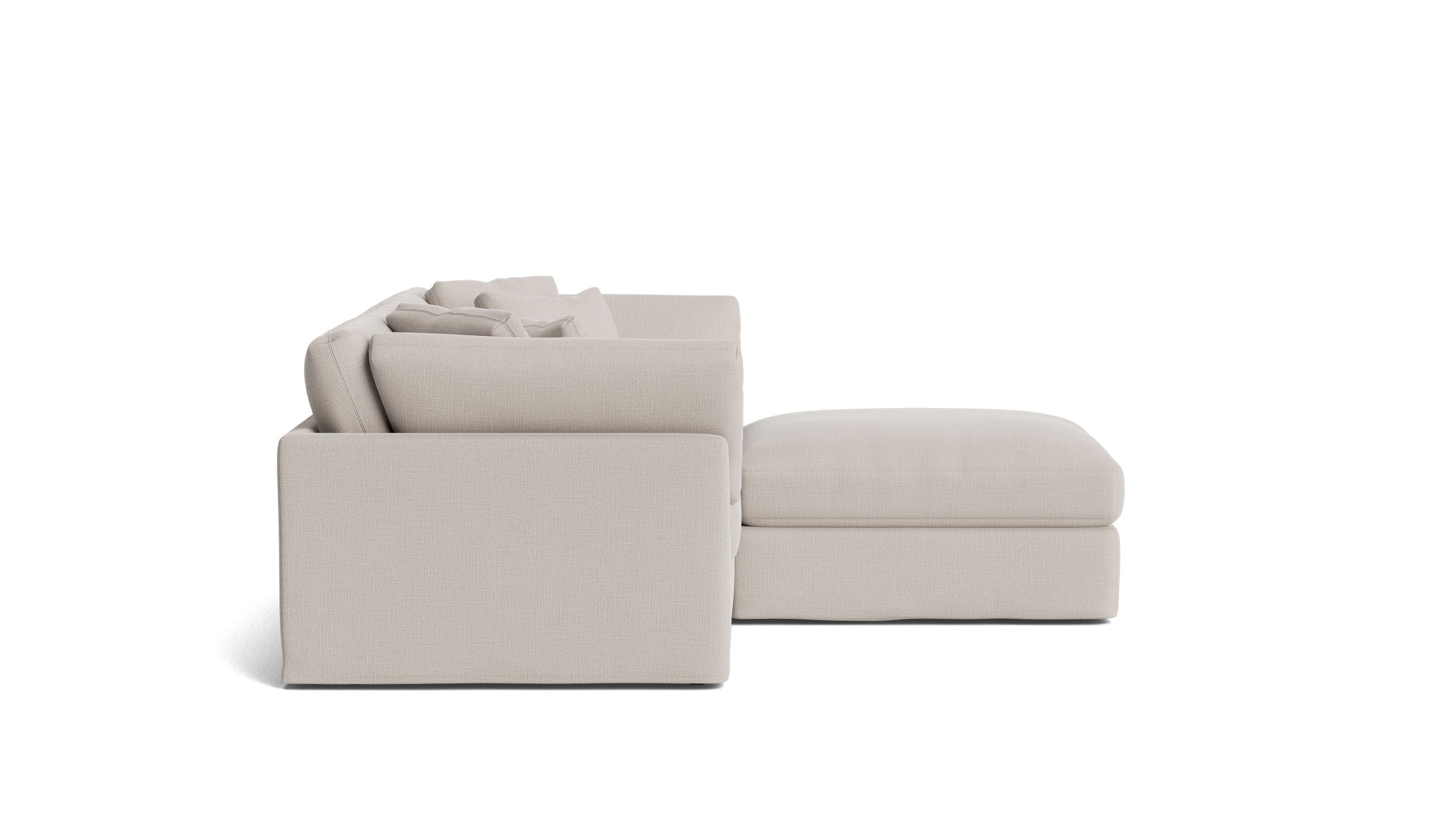 Get Together™ 3-Piece Modular Sectional, Large, Clay