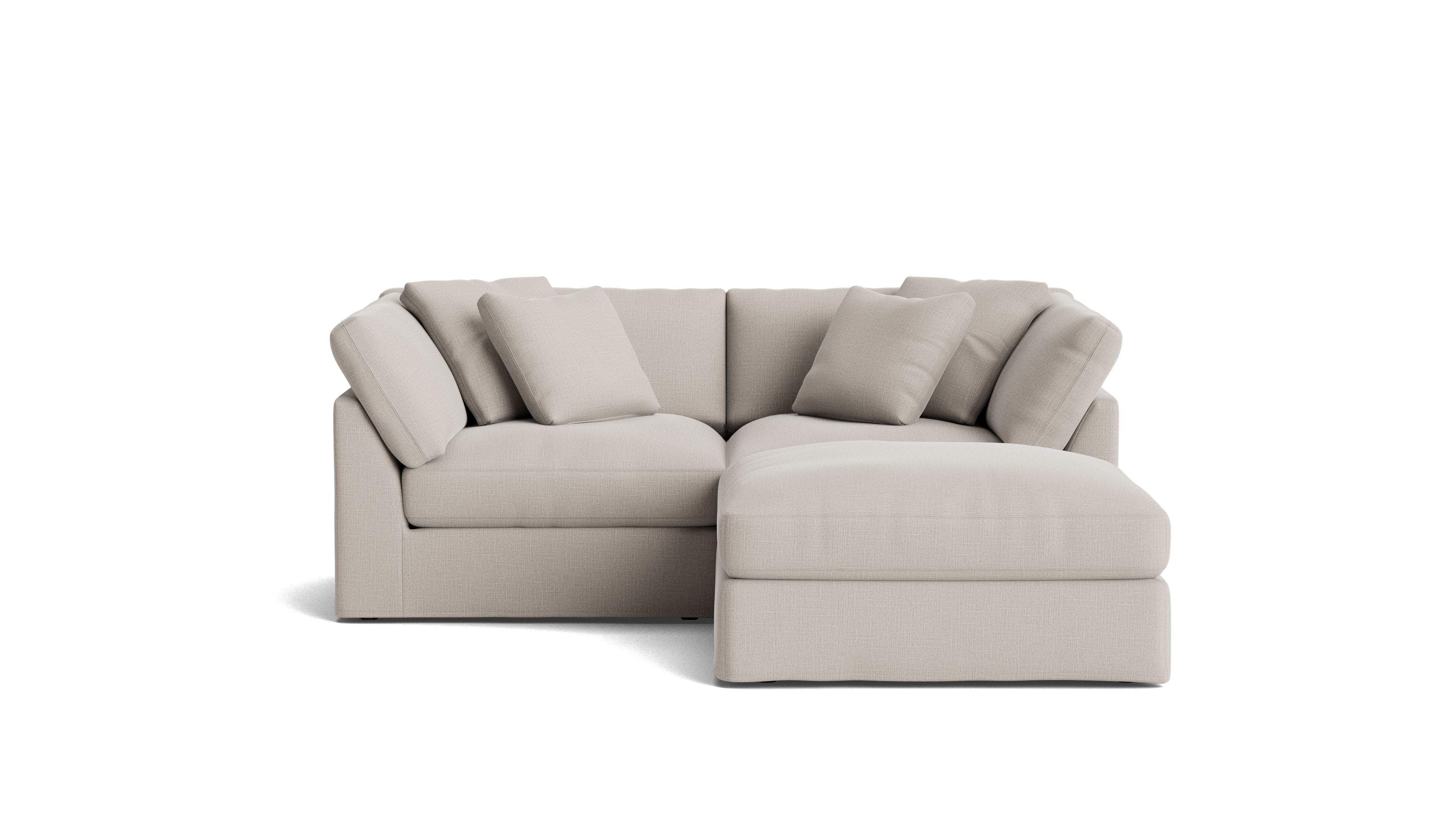 Get Together™ 3-Piece Modular Sectional, Large, Clay
