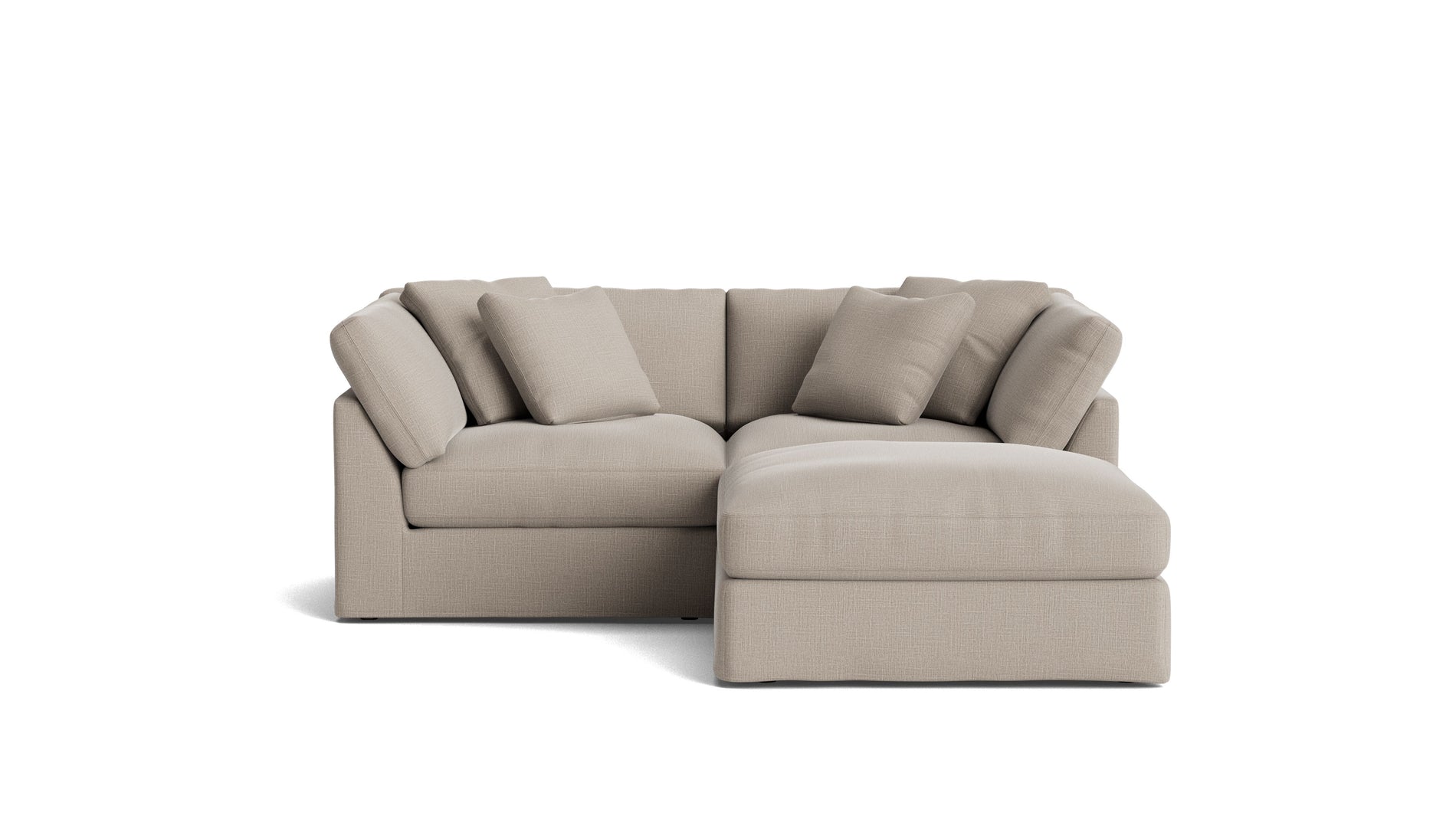 Get Together™ 3-Piece Modular Sectional, Large, Light Pebble_image