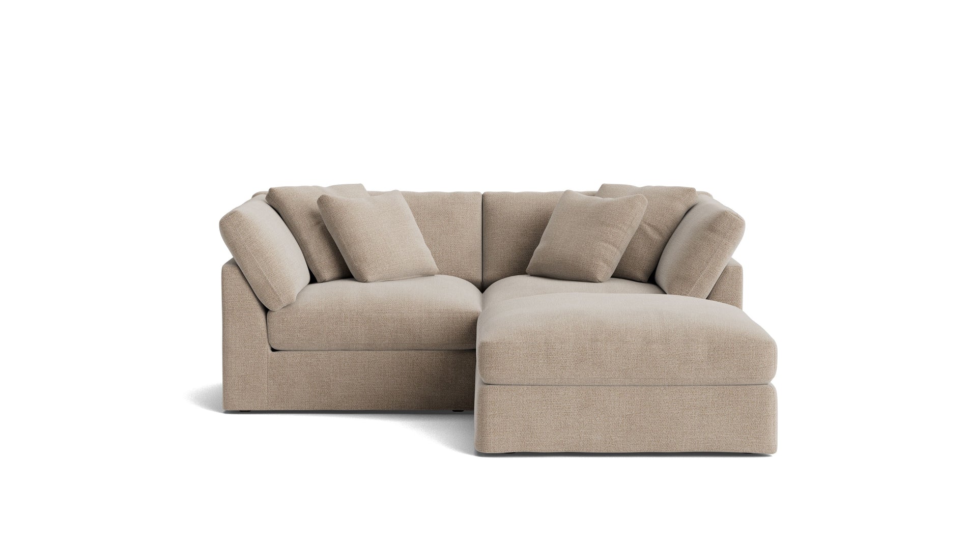 Get Together™ 3-Piece Modular Sectional, Large, Champagne_image