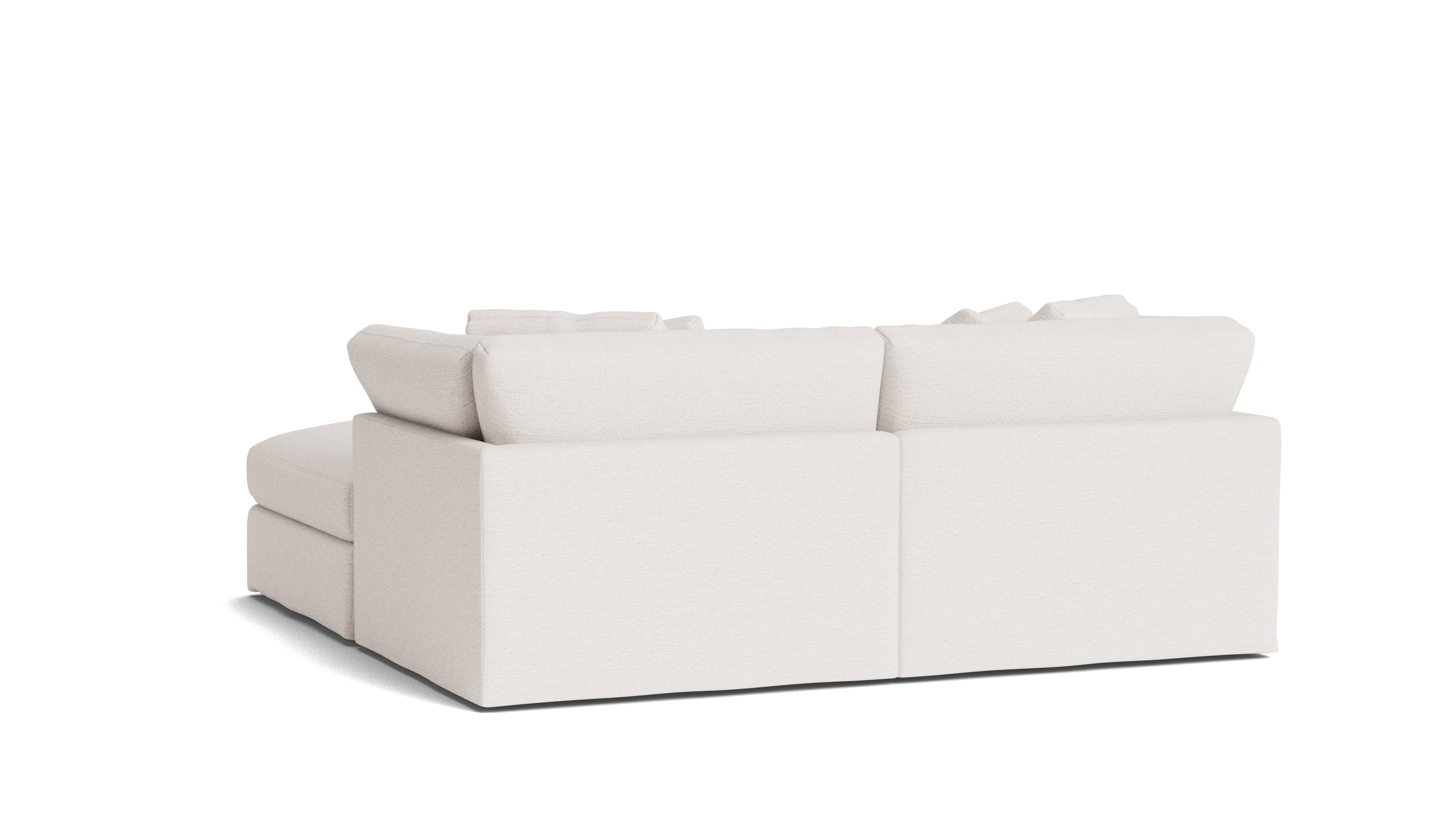 Get Together™ 3-Piece Modular Sectional, Large, Nomad Snow