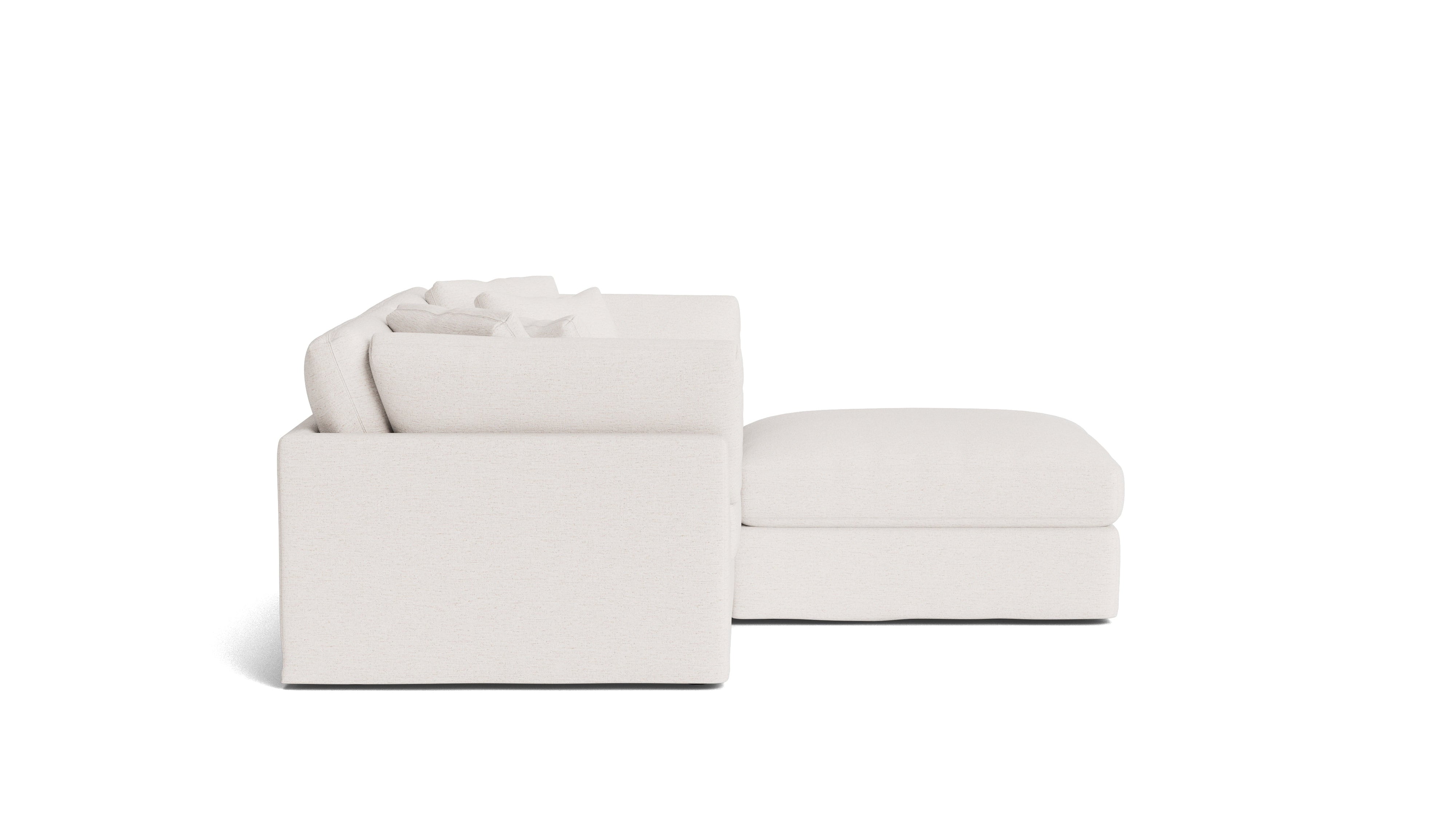 Get Together™ 3-Piece Modular Sectional, Large, Nomad Snow