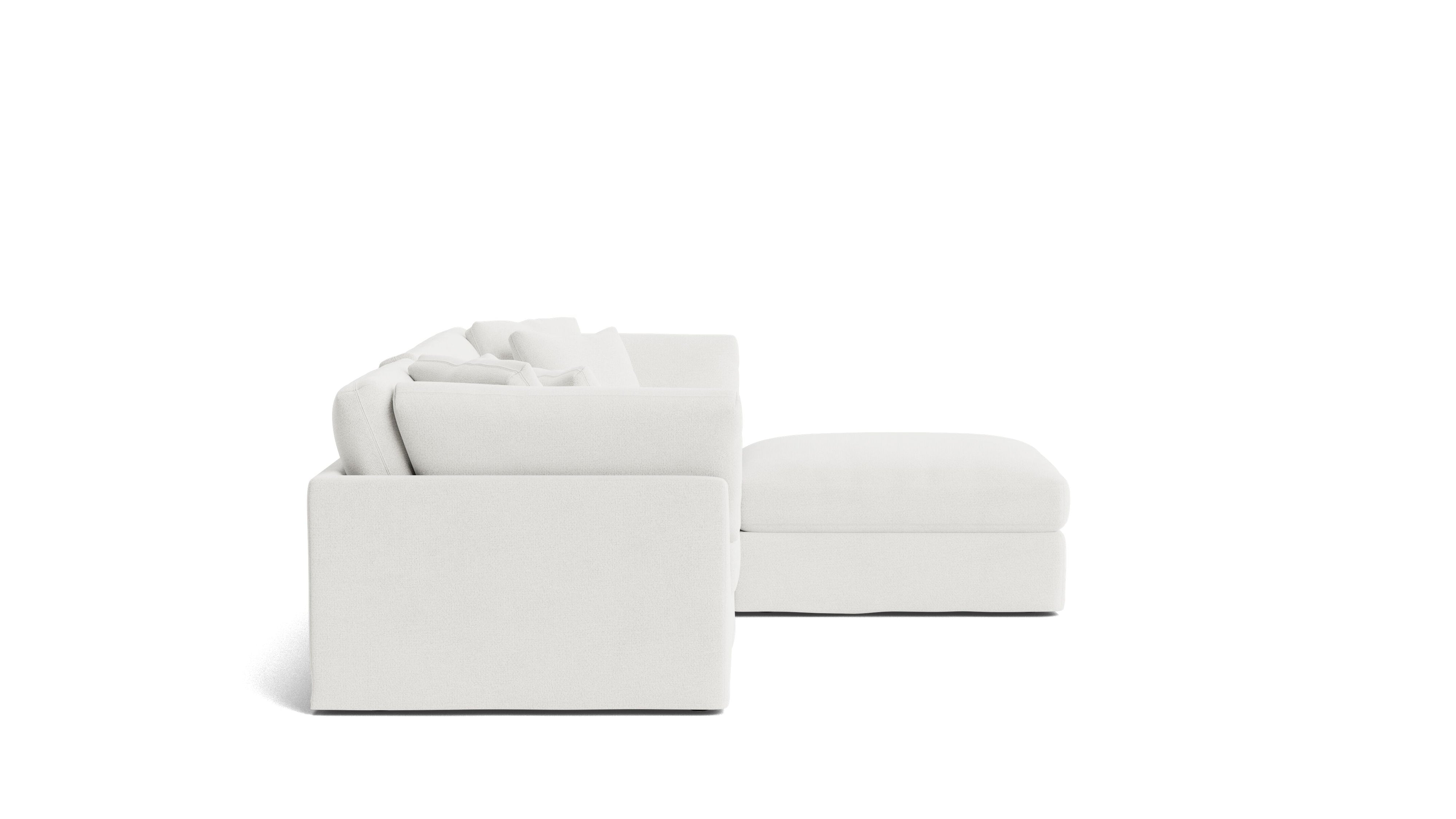 Get Together™ 4 - Piece Modular Sectional, Large, Sea Salt - Sundays CompanySEC-YJ-032-002