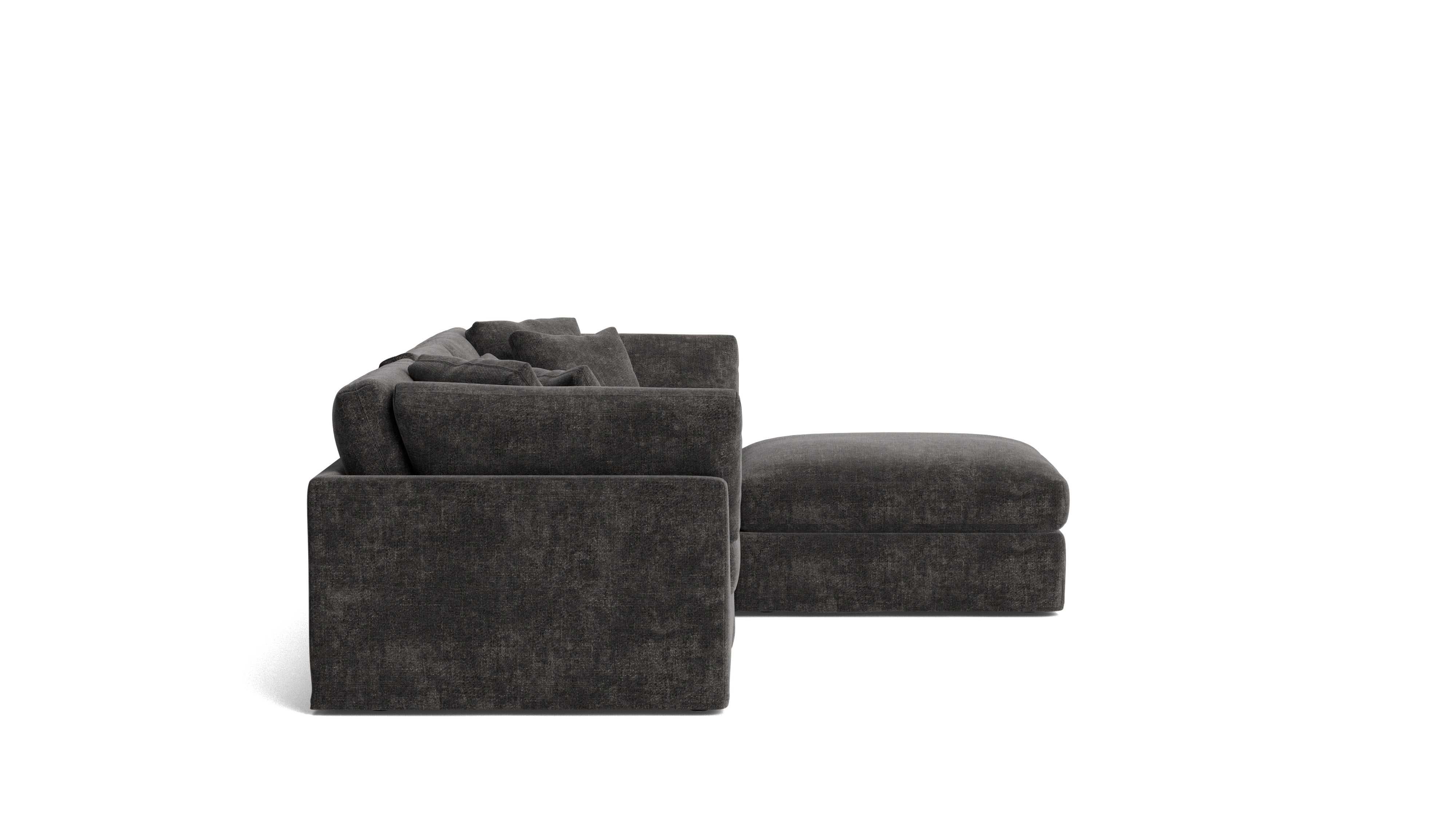 Get Together™ 4 - Piece Modular Sectional, Large, Truffle - Sundays CompanySEC-YJ-032-003