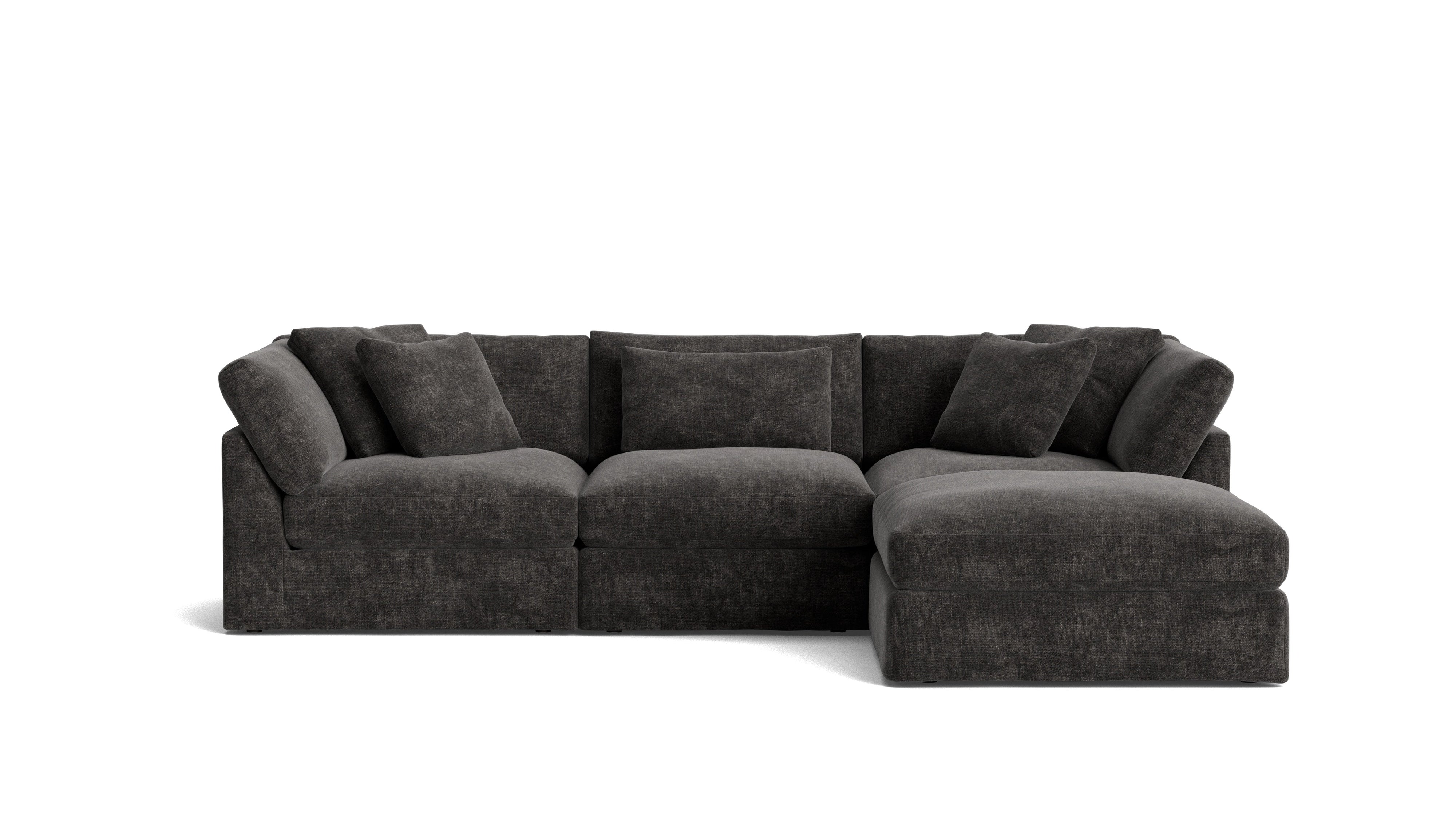 Get Together™ 4-Piece Modular Sectional, Large, Truffle