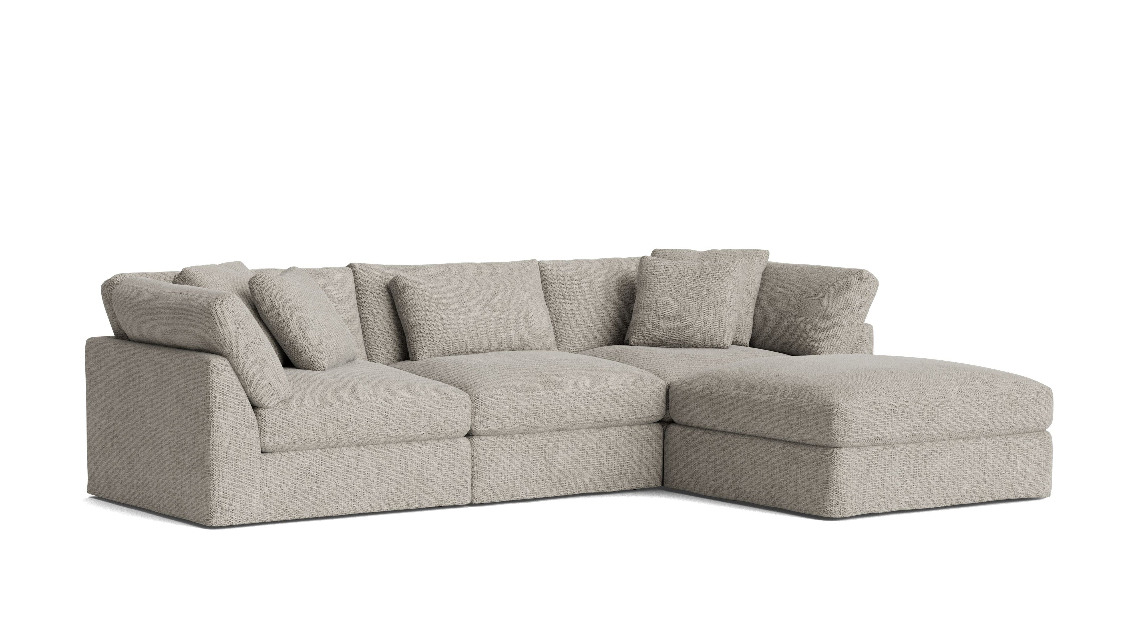 Get Together™ 4-Piece Modular Sectional, Large, Oatmeal