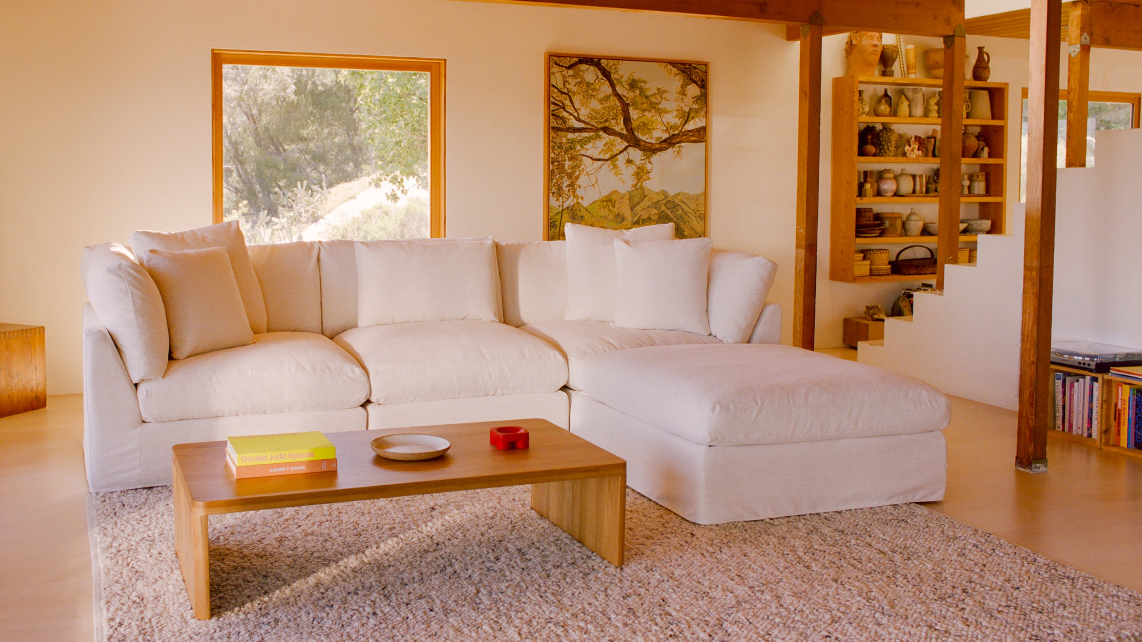 Get Together™ 4-Piece Modular Sectional, Large, Nomad Snow