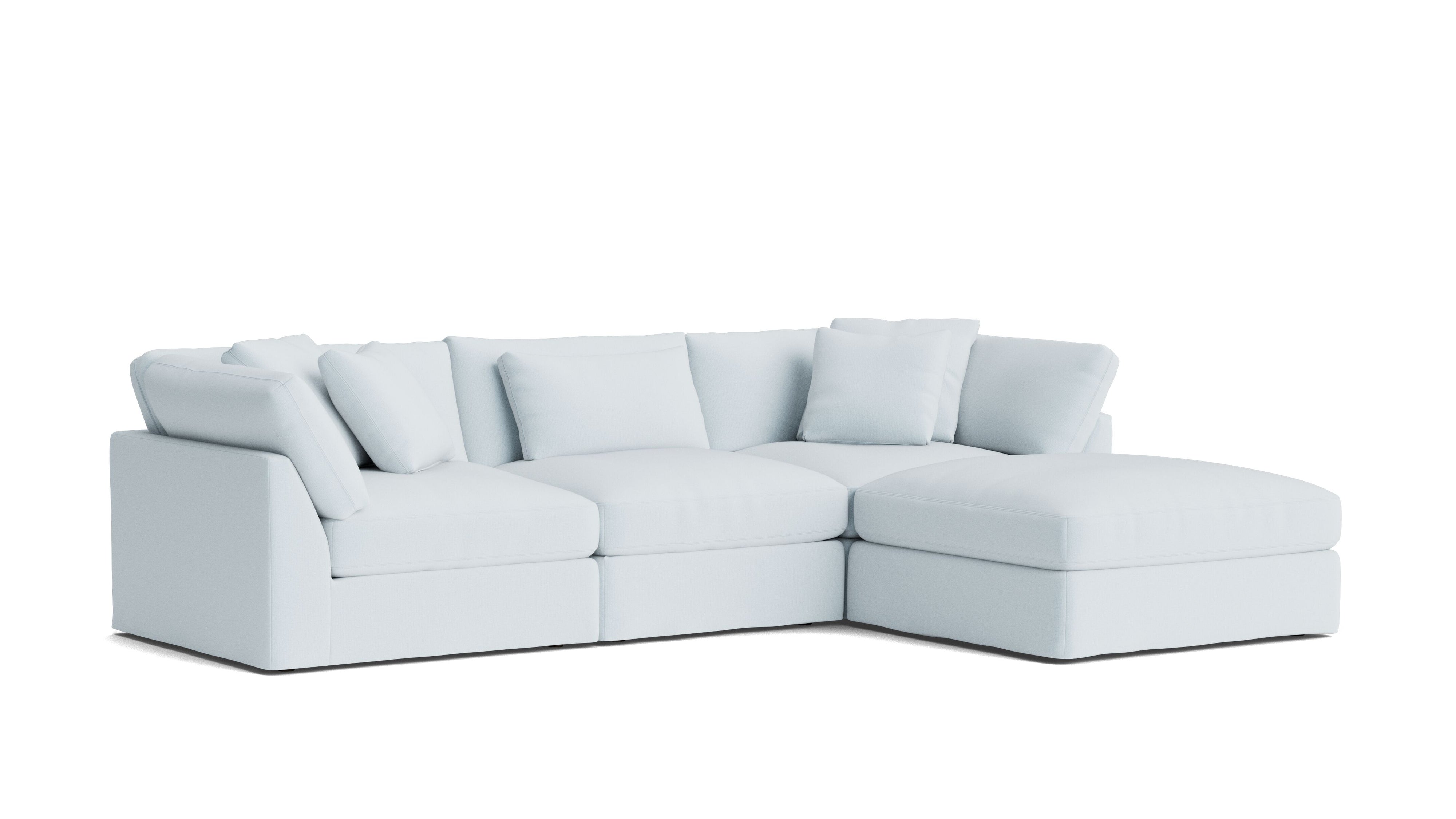 Get Together™ 4-Piece Modular Sectional, Large, Cove