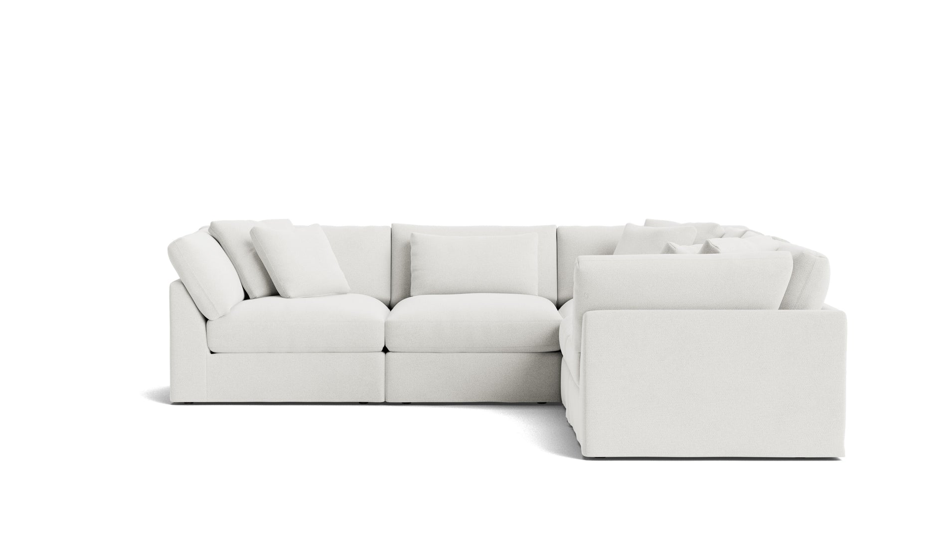 Get Together™ 5-Piece Modular Sectional Closed, Large, Sea Salt_image
