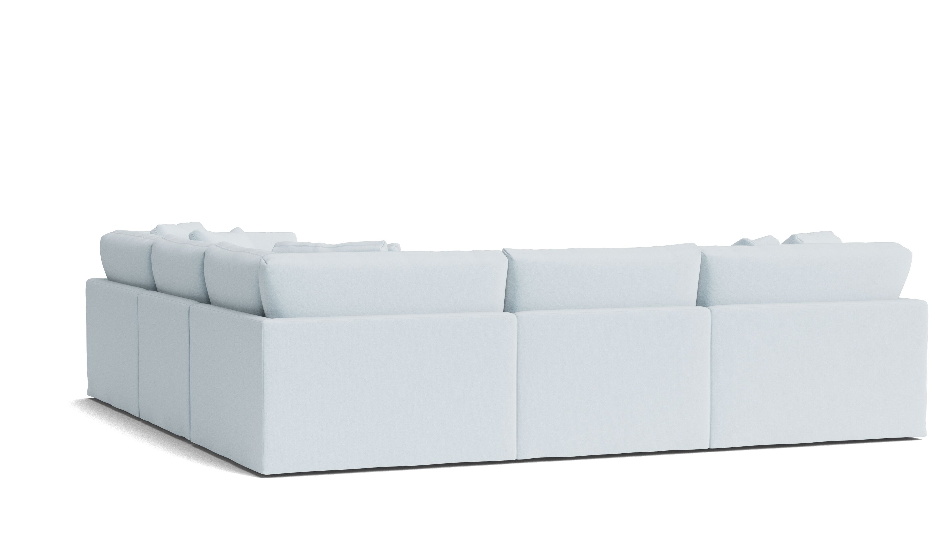 Get Together™ 5-Piece Modular Sectional Closed, Large, Cove