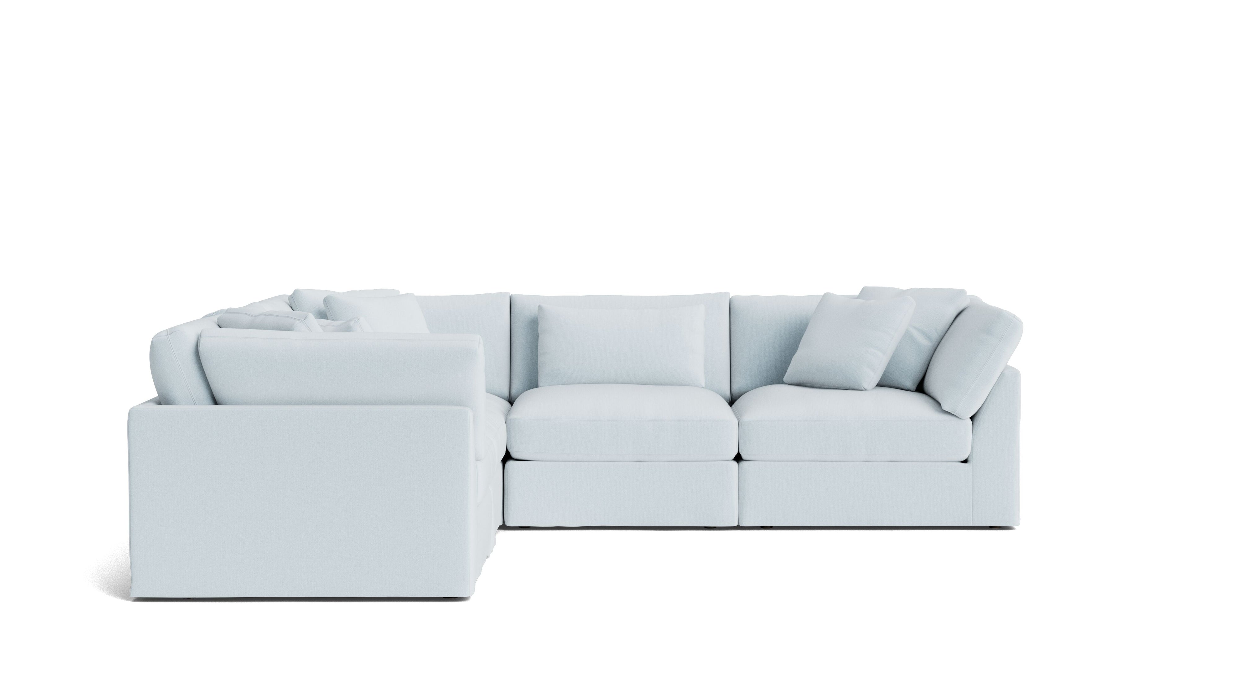 Get Together™ 5-Piece Modular Sectional Closed, Large, Cove