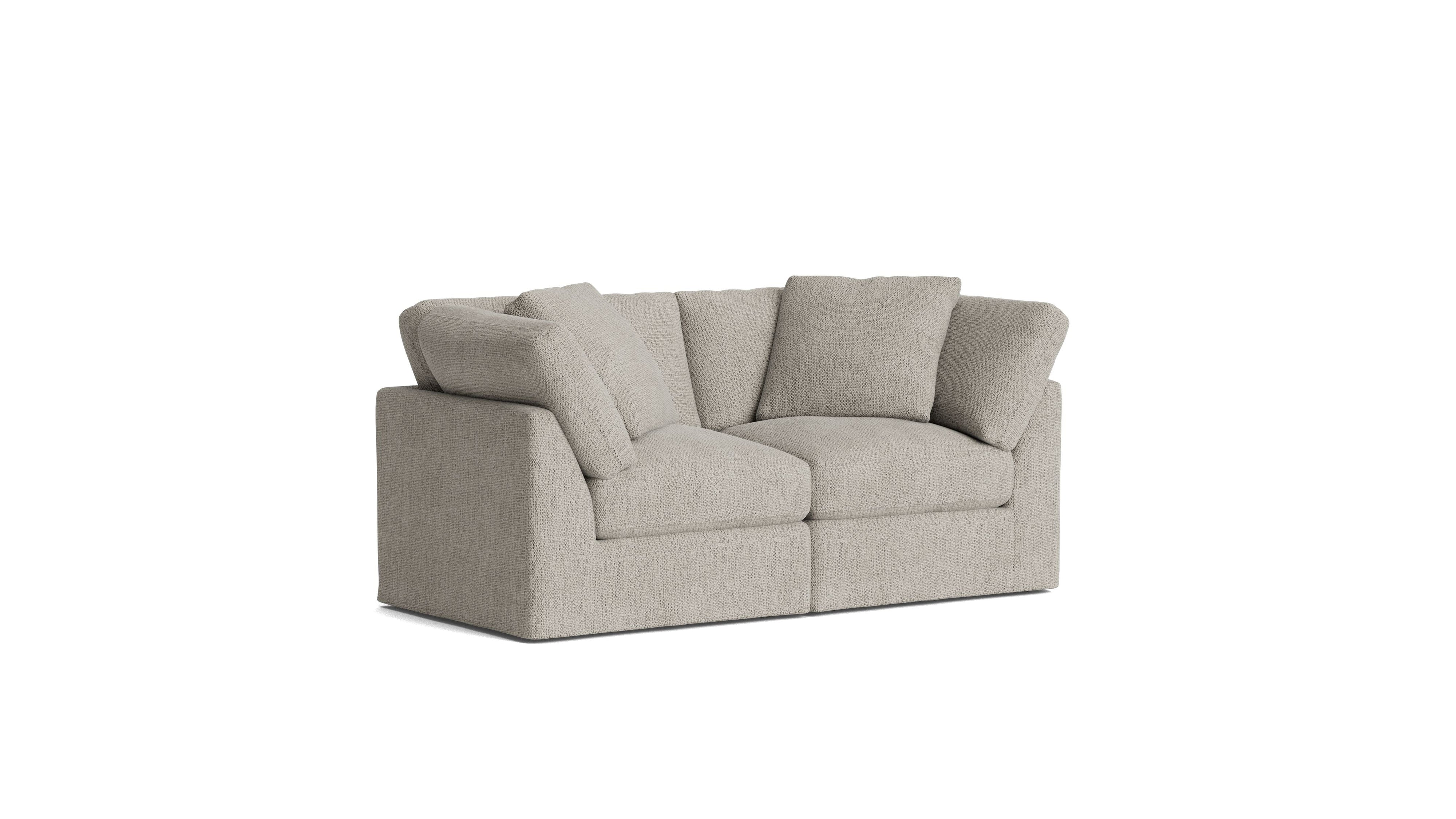 Get Together™ 2-Piece Modular Sofa, Standard, Oatmeal