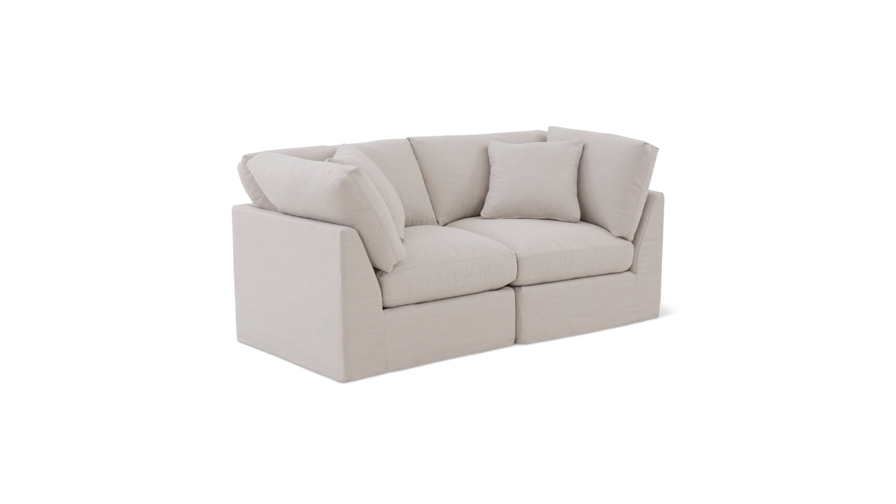 Get Together™ 2-Piece Modular Sofa, Standard, Clay - Image 5