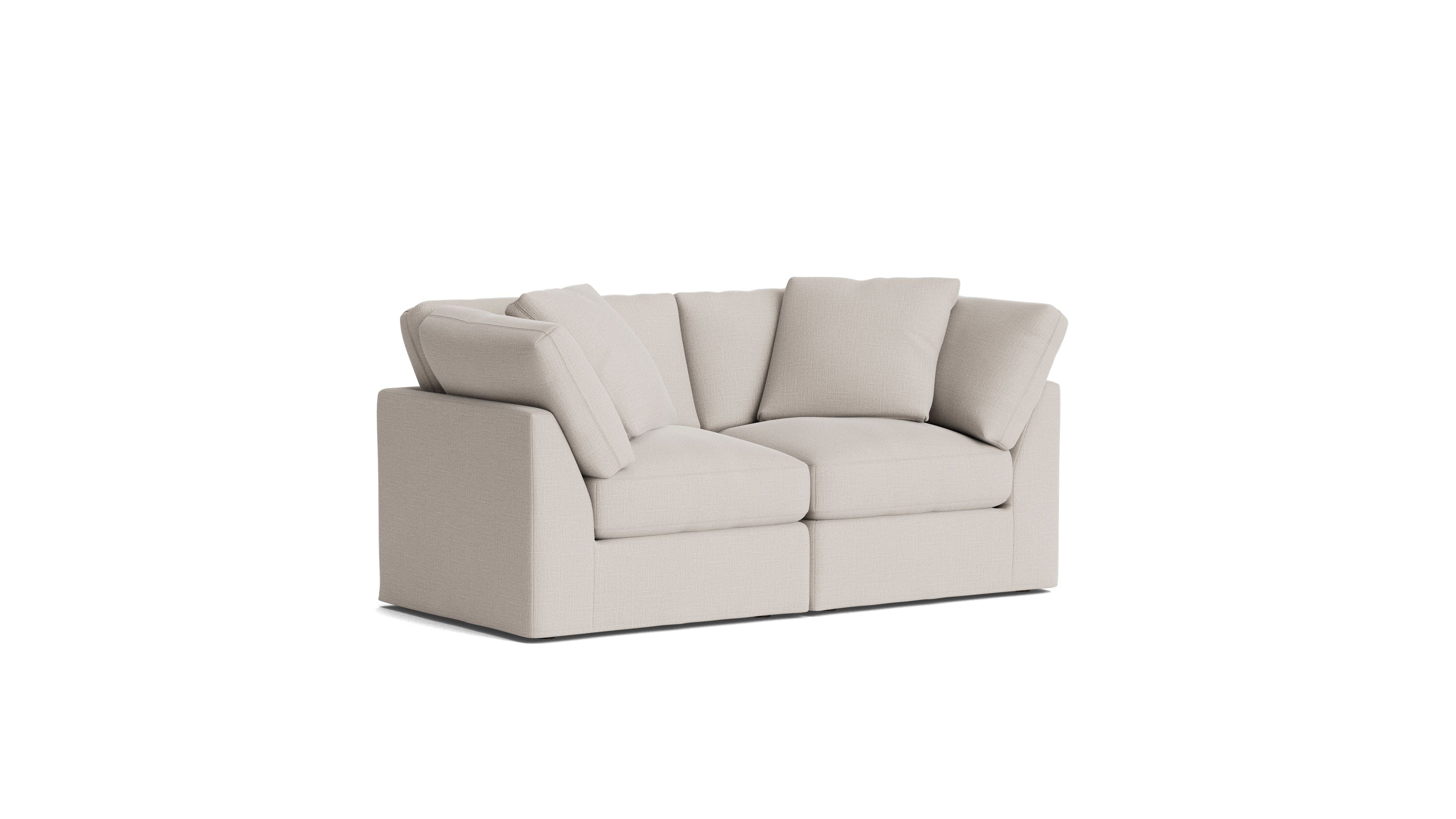 Get Together™ 2-Piece Modular Sofa, Standard, Clay