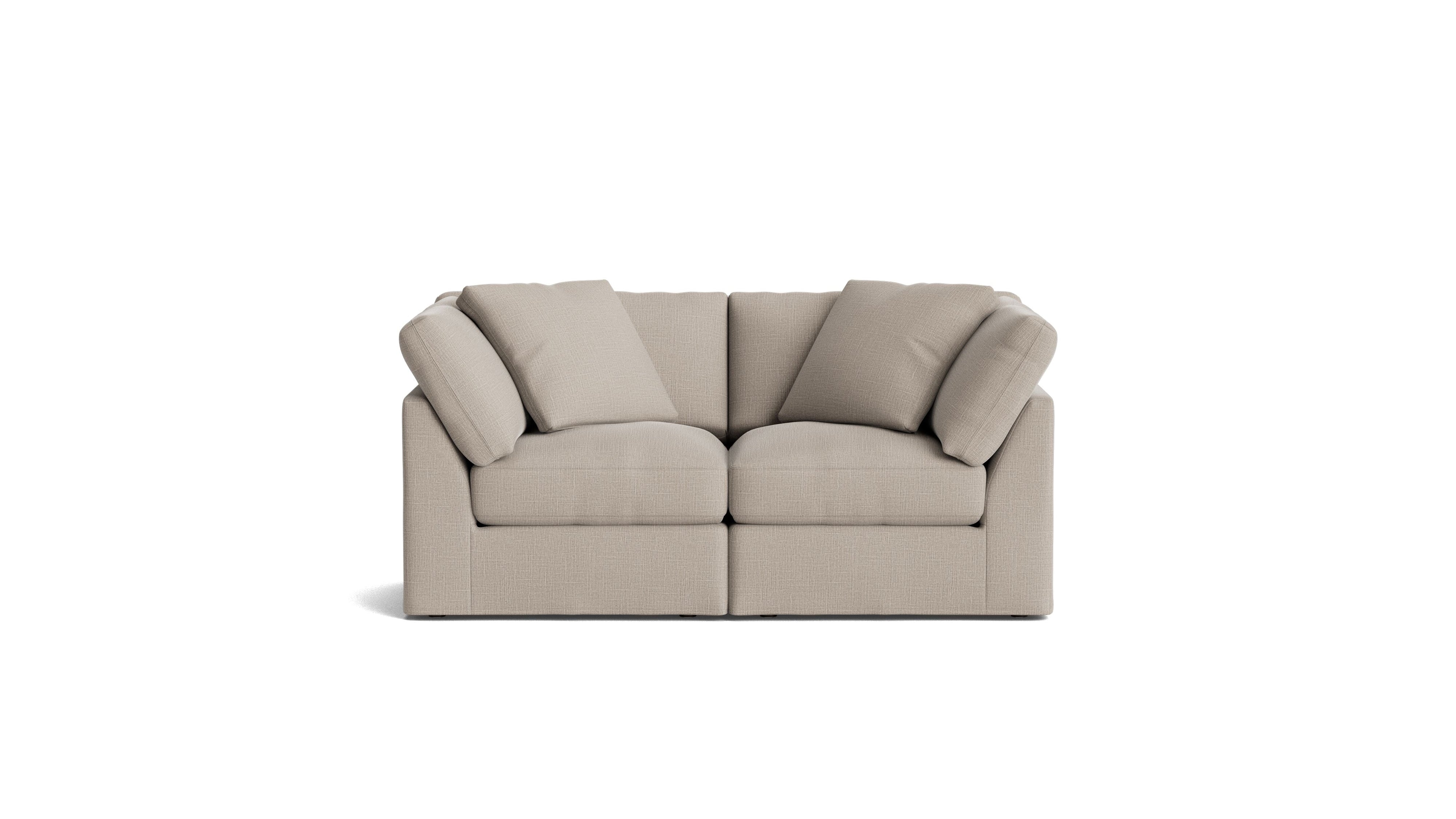 Get Together™ 2-Piece Modular Sofa, Standard, Light Pebble