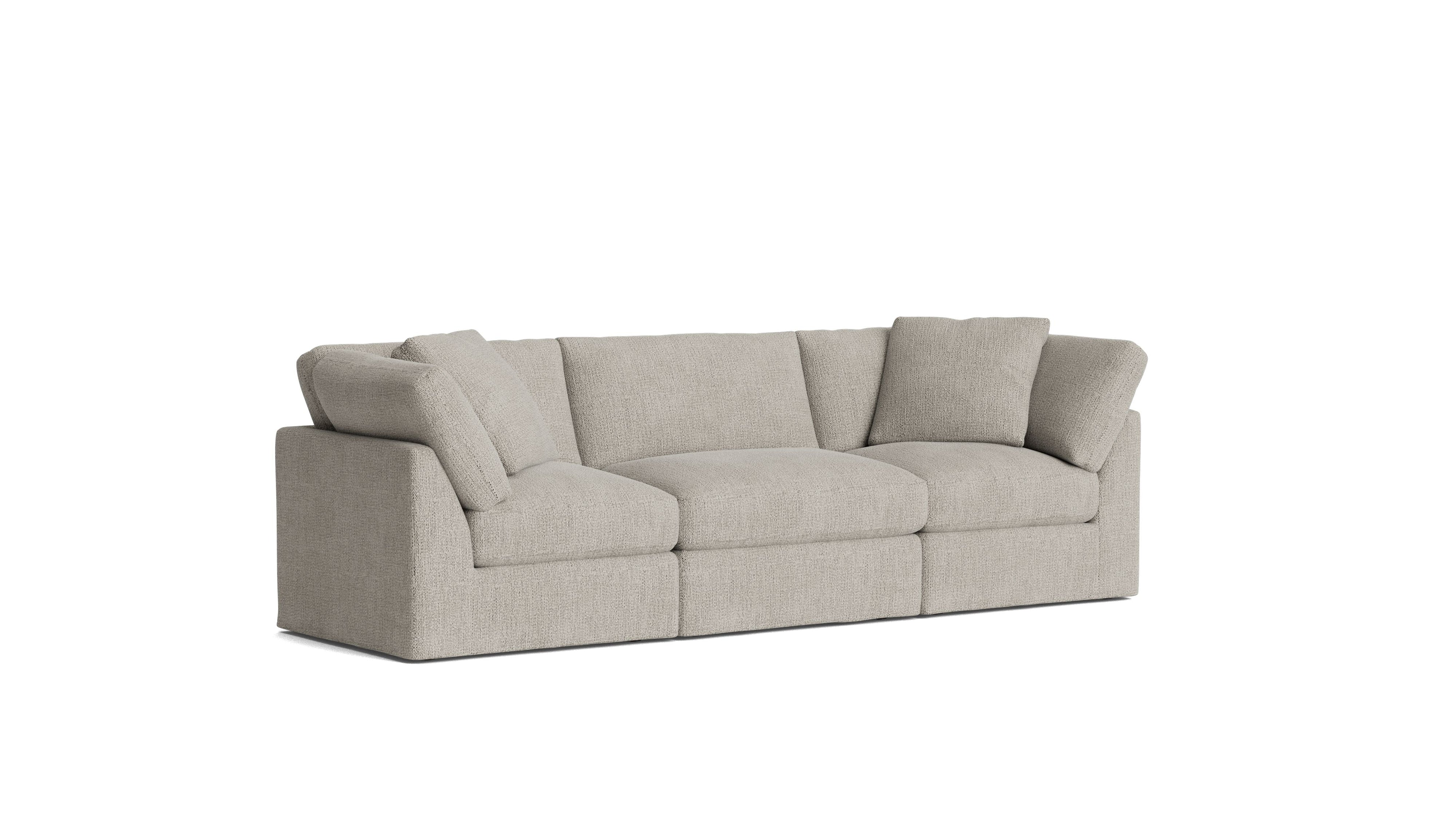 Get Together™ 3-Piece Modular Sofa, Standard, Oatmeal
