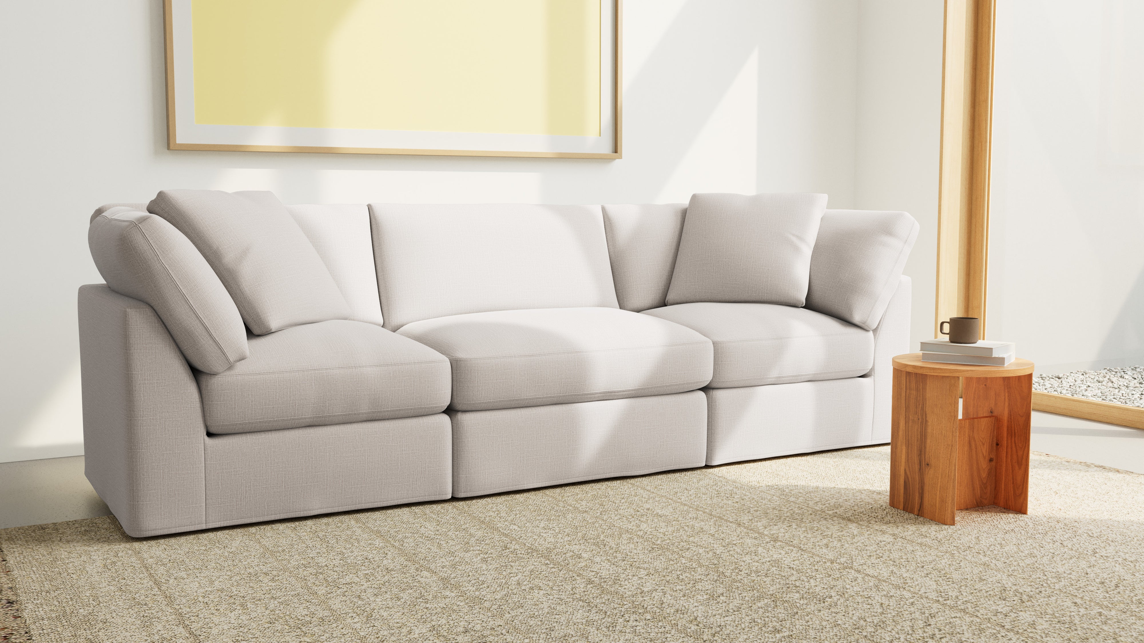 Get Together™ 3-Piece Modular Sofa, Standard, Clay