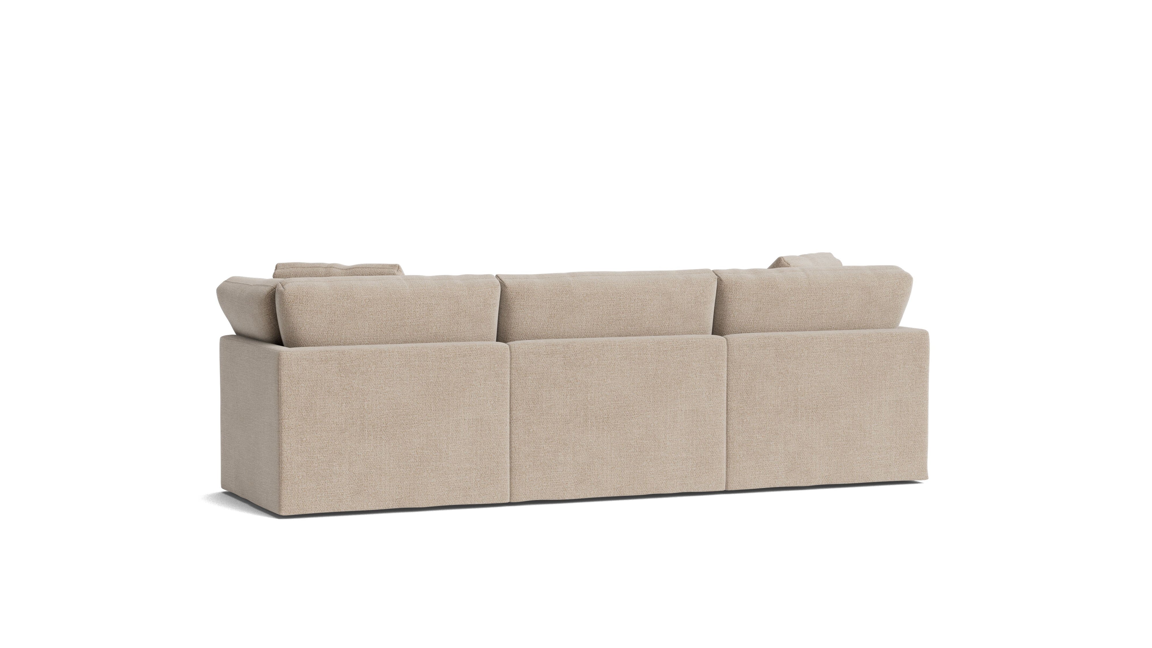 Get Together™ 3 - Piece Modular Sofa, Standard, Champagne - Sundays CompanySEC-YJ-035-041