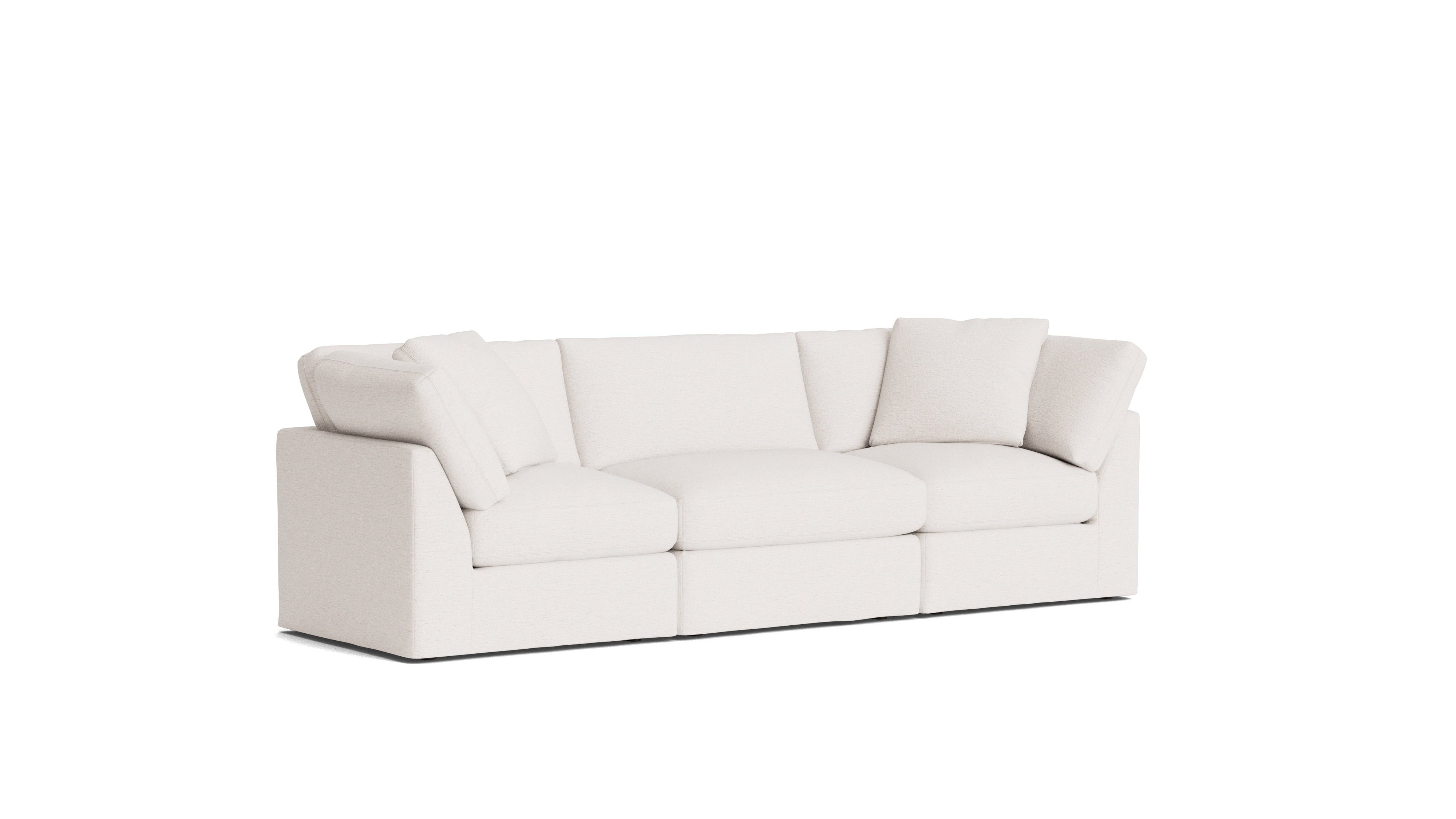 Get Together™ 3-Piece Modular Sofa, Standard, Nomad Snow