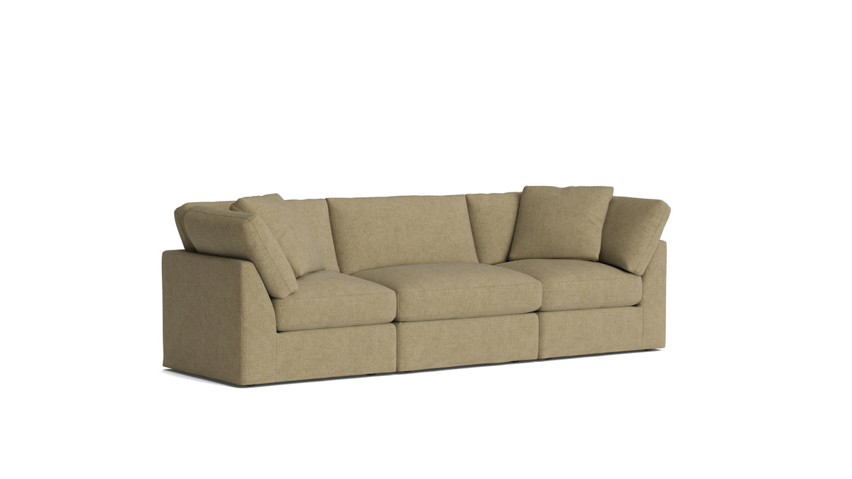 Get Together™ 3-Piece Modular Sofa, Standard, Olive — alternate view