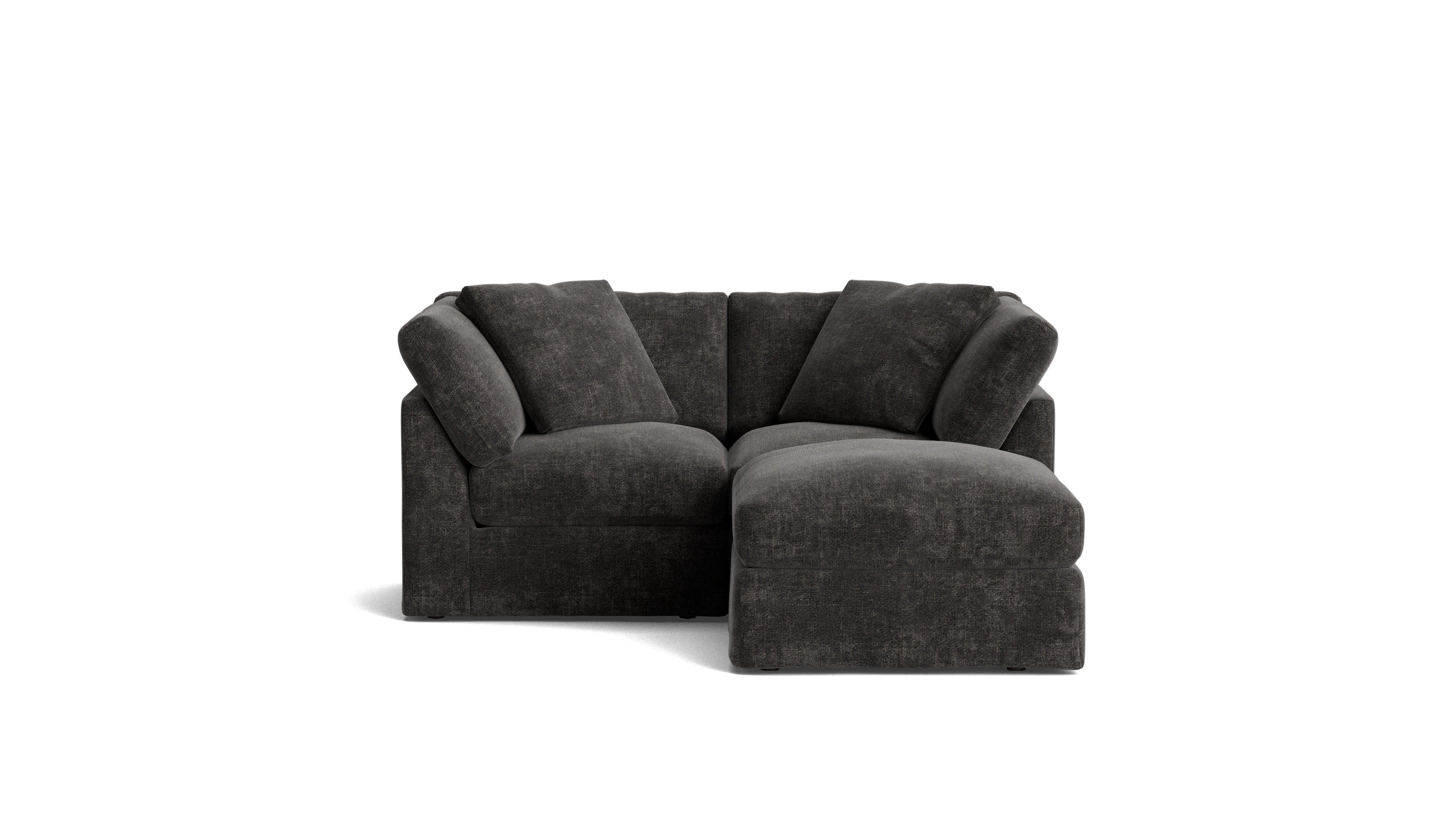 Get Together™ 3 - Piece Modular Sectional, Standard, Truffle - Sundays CompanySEC-YJ-036-003