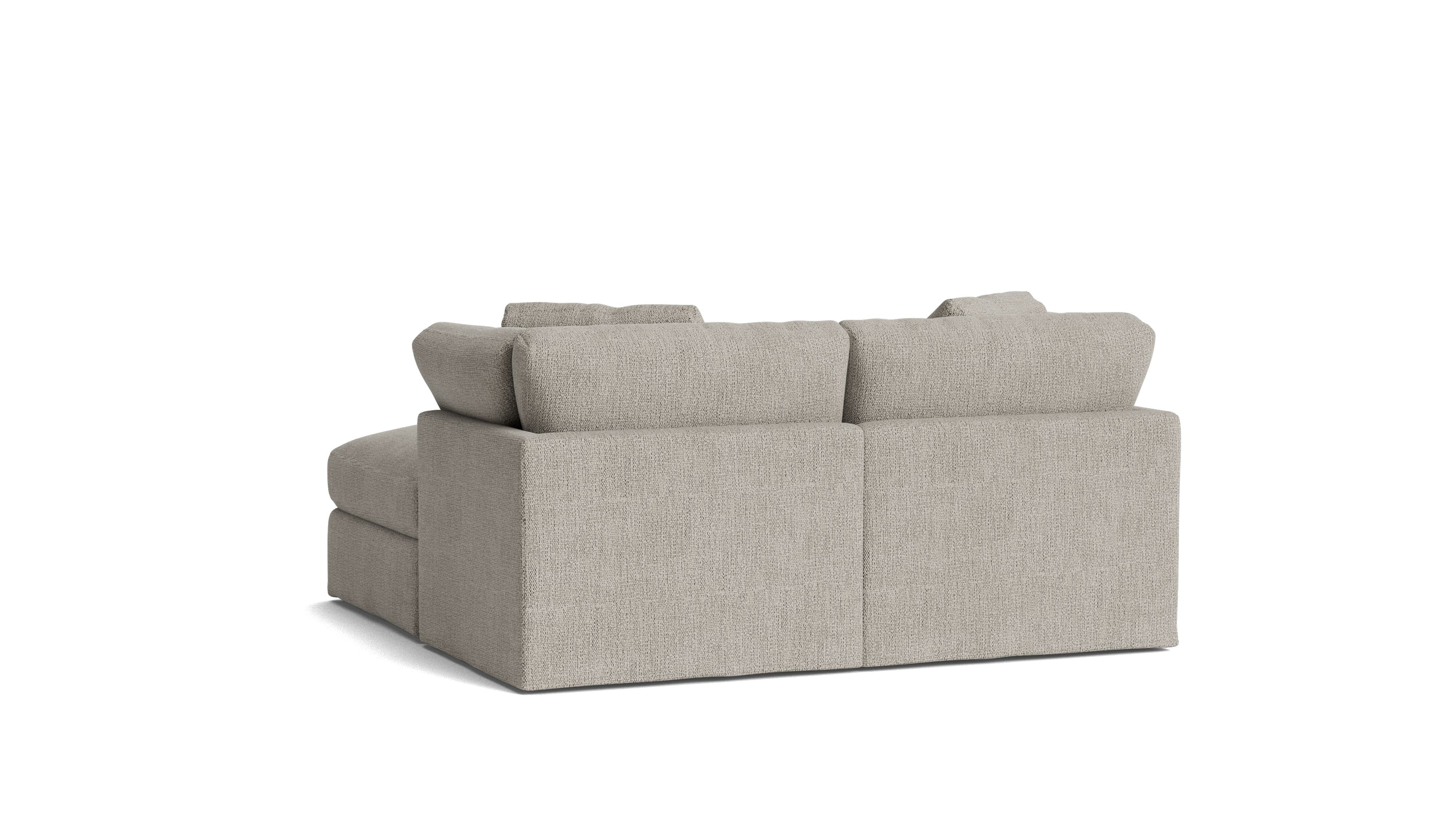 Get Together™ 3 - Piece Modular Sectional, Standard, Oatmeal - Sundays CompanySEC-YJ-036-007
