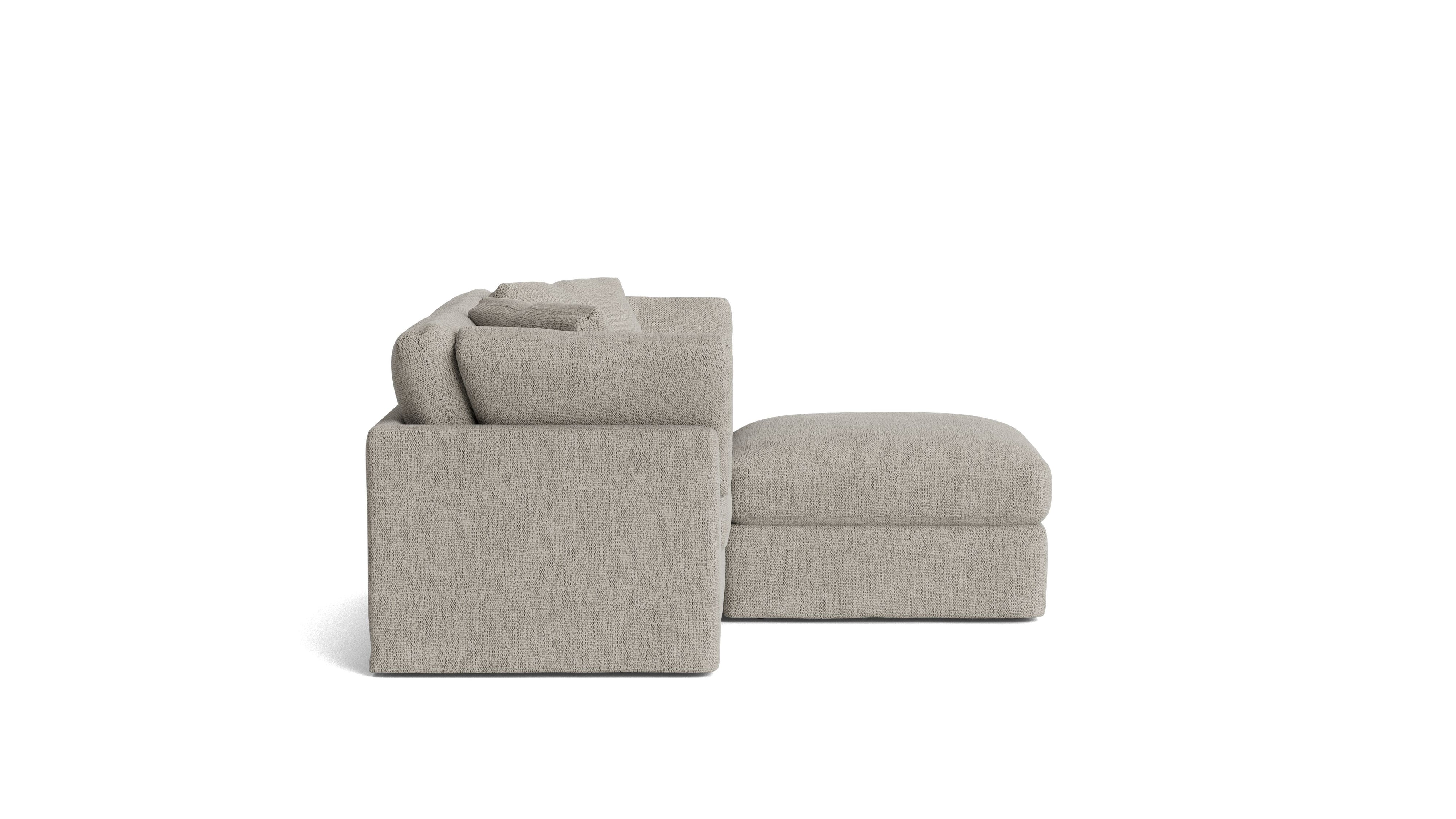 Get Together™ 3 - Piece Modular Sectional, Standard, Oatmeal - Sundays CompanySEC-YJ-036-007