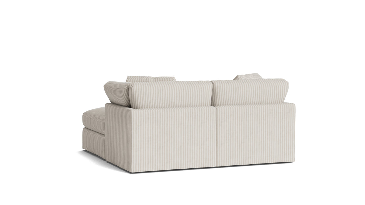 Get Together™ 3-Piece Modular Sectional, Standard, Newport Stripe — alternate view