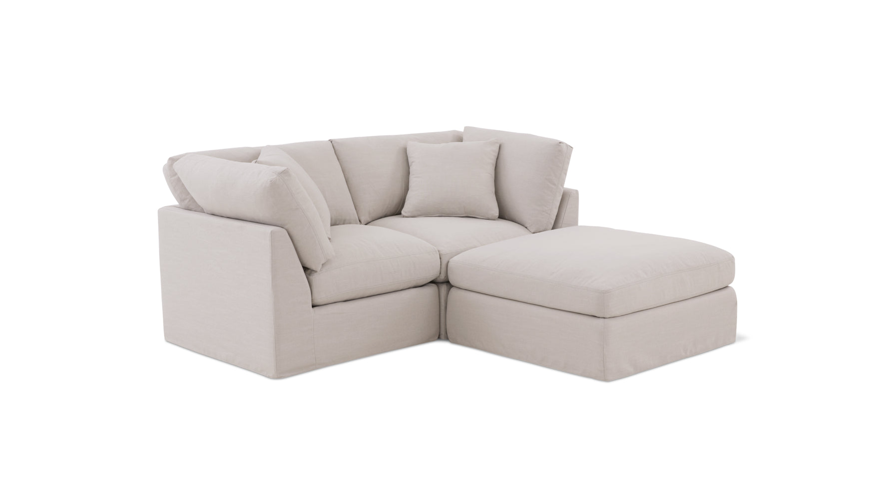 Get Together™ 3-Piece Modular Sectional, Standard, Clay - Image 2