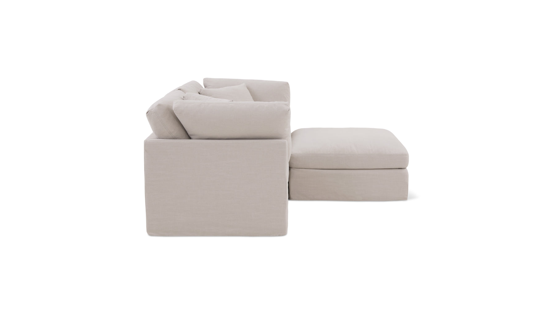 Get Together™ 3-Piece Modular Sectional, Standard, Clay - Image 3