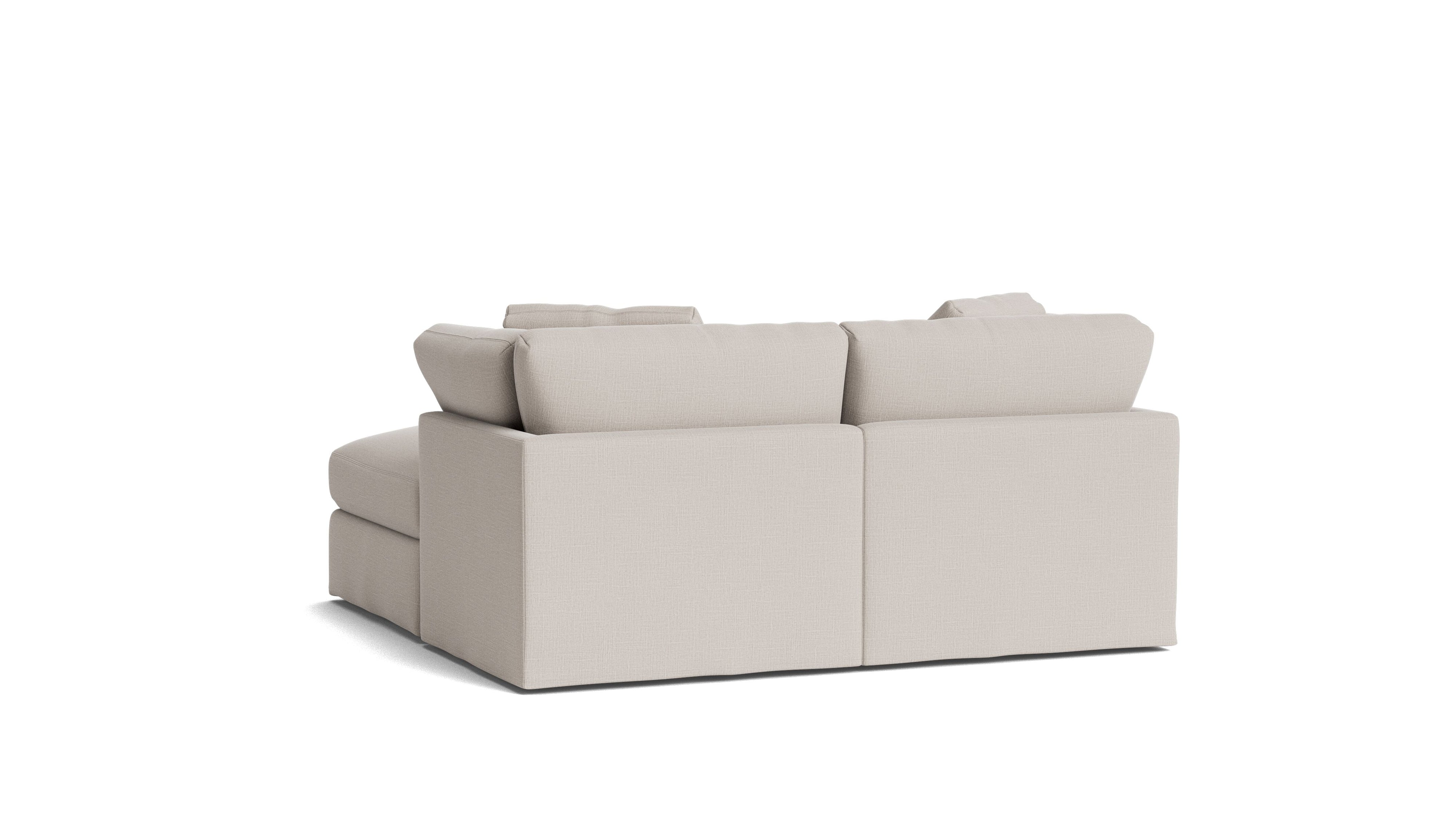 Get Together™ 3 - Piece Modular Sectional, Standard, Clay - Sundays CompanySEC-YJ-036-015