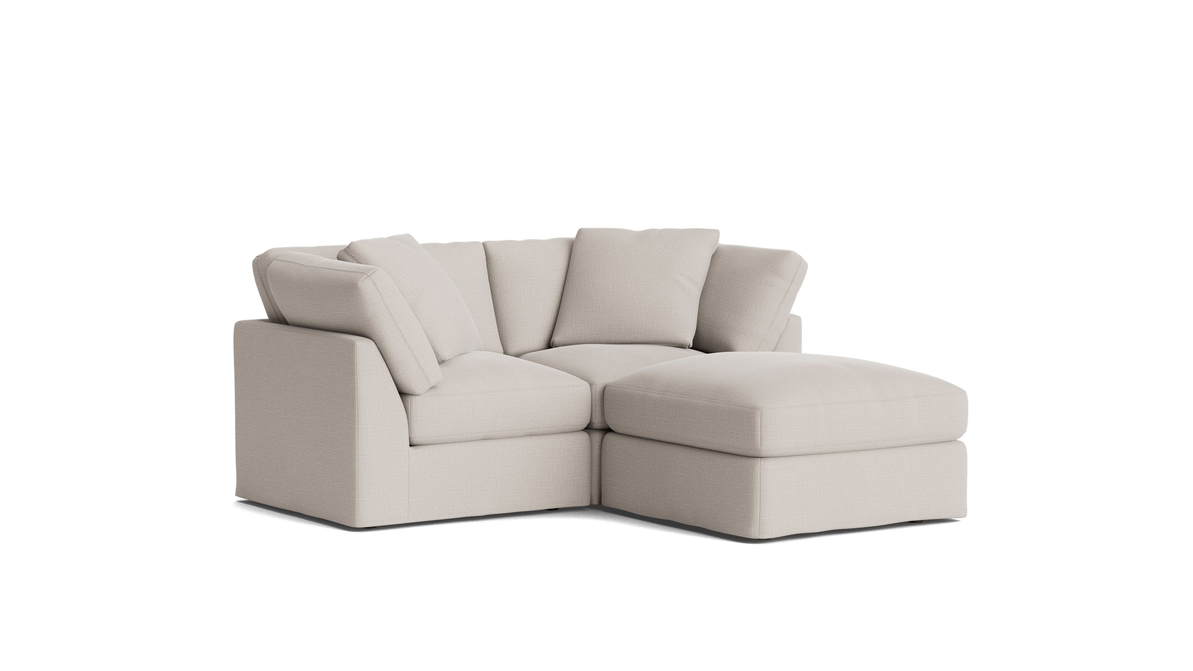 Get Together™ 3 - Piece Modular Sectional, Standard, Clay - Sundays CompanySEC-YJ-036-015