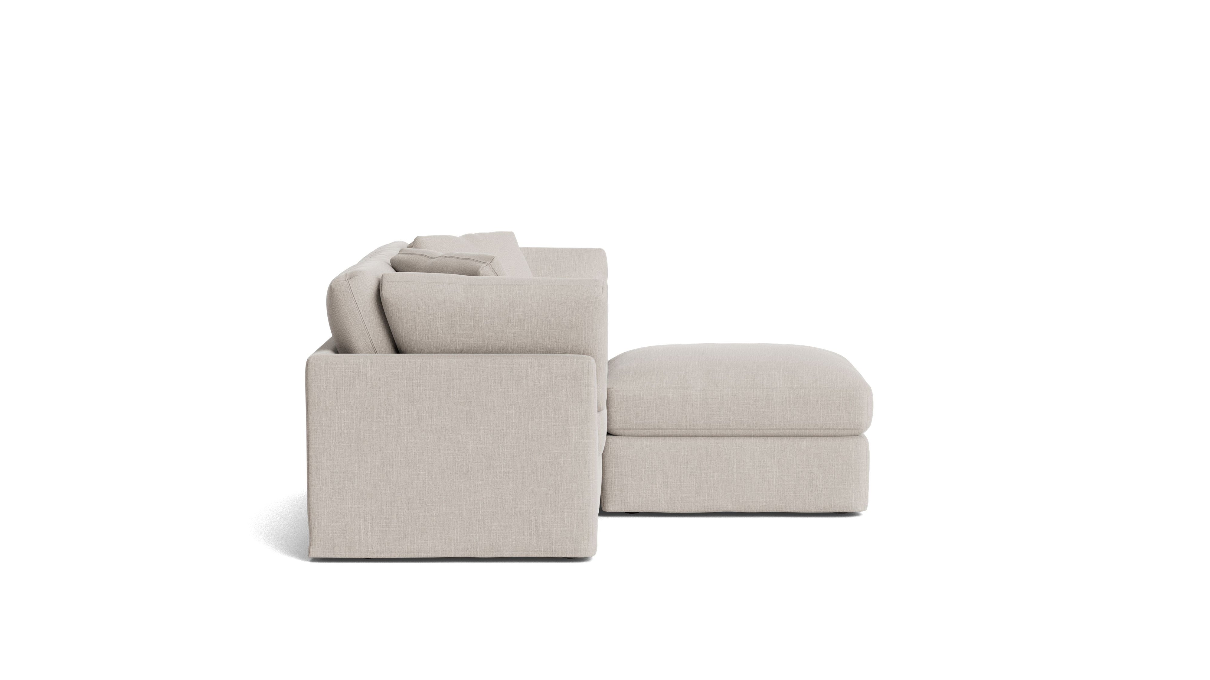 Get Together™ 3 - Piece Modular Sectional, Standard, Clay - Sundays CompanySEC-YJ-036-015