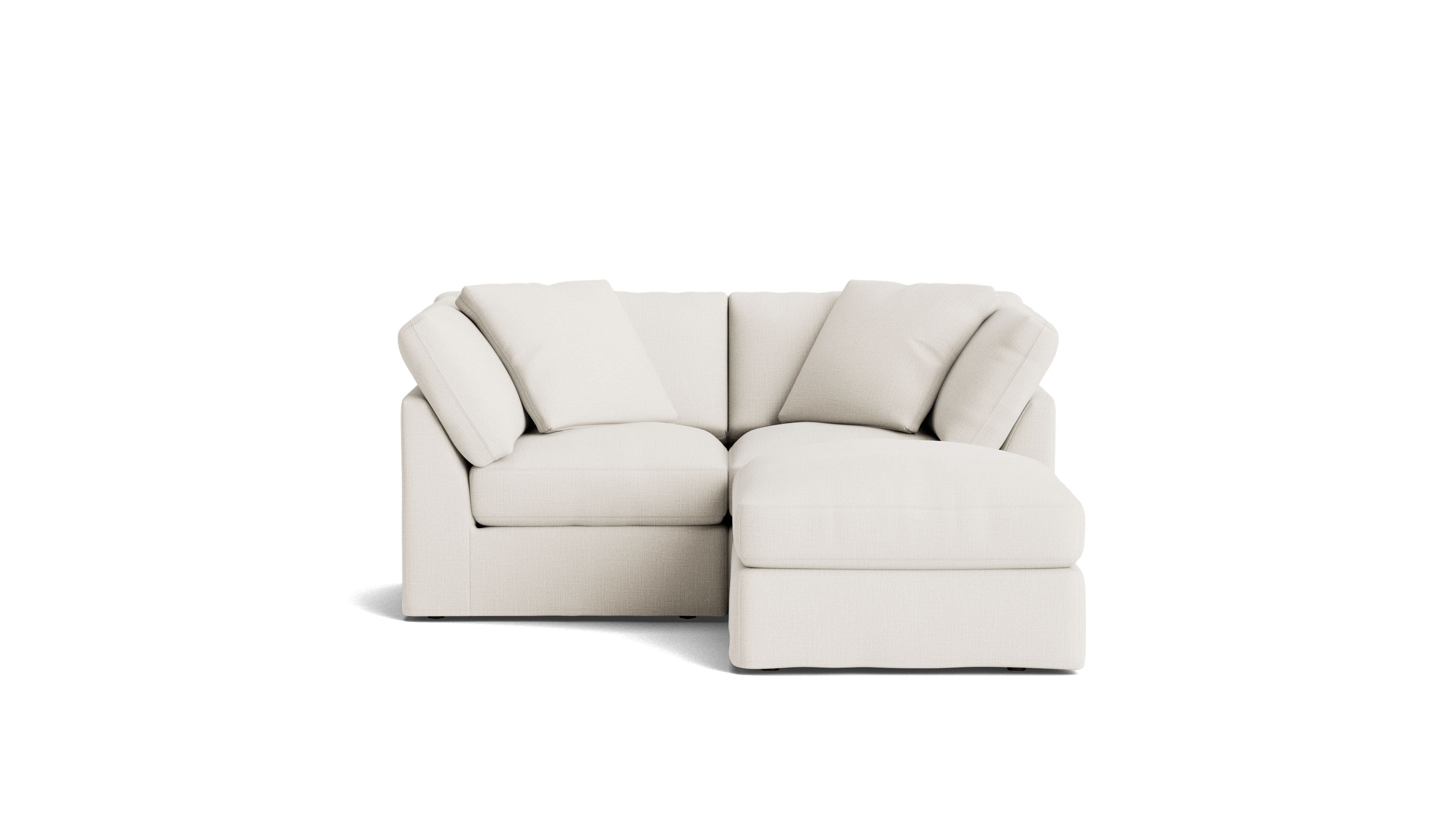 Get Together™ 3-Piece Modular Sectional, Standard, Cream Linen