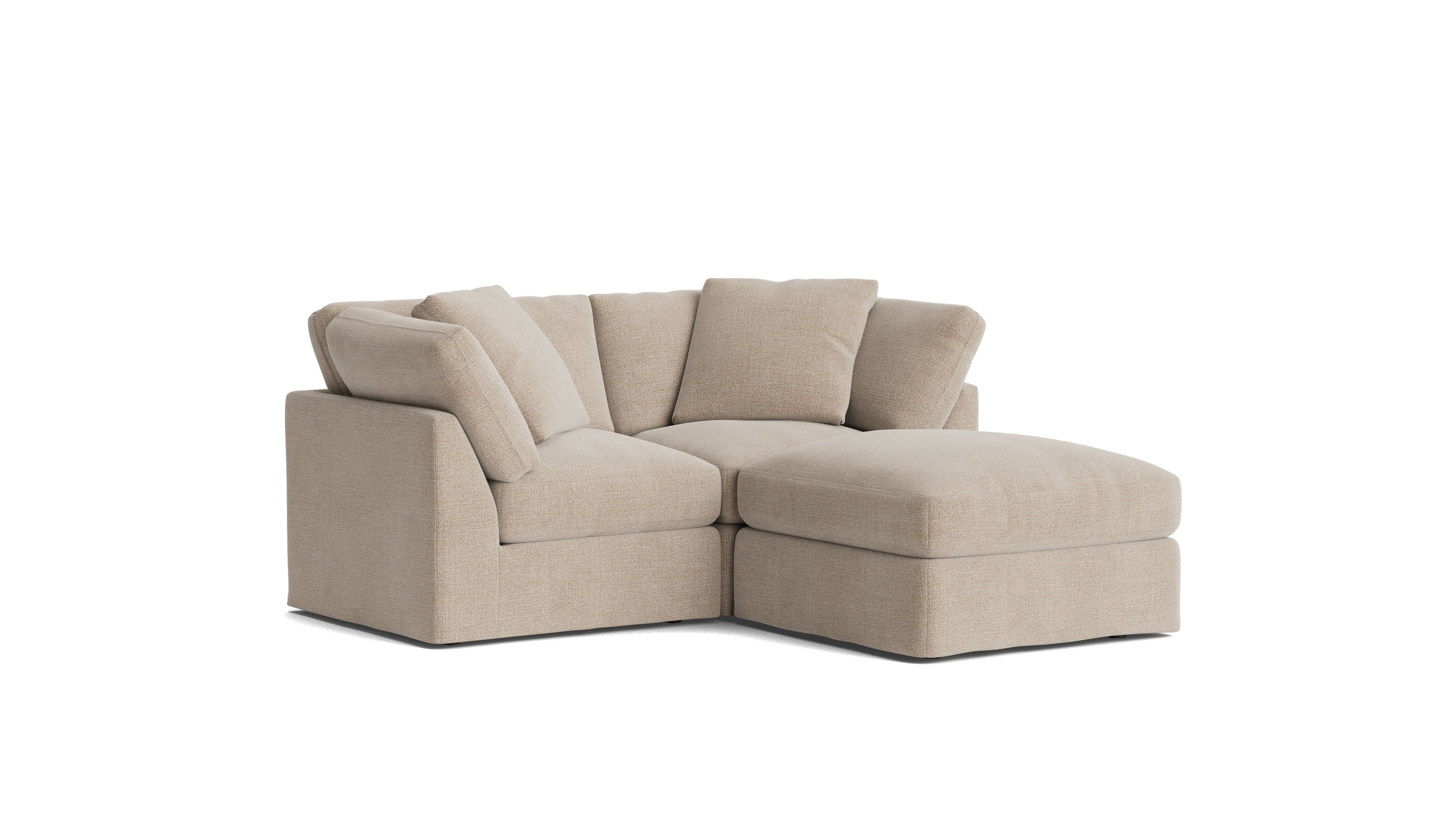 Get Together™ 3 - Piece Modular Sectional, Standard, Champagne - Sundays CompanySEC-YJ-036-041