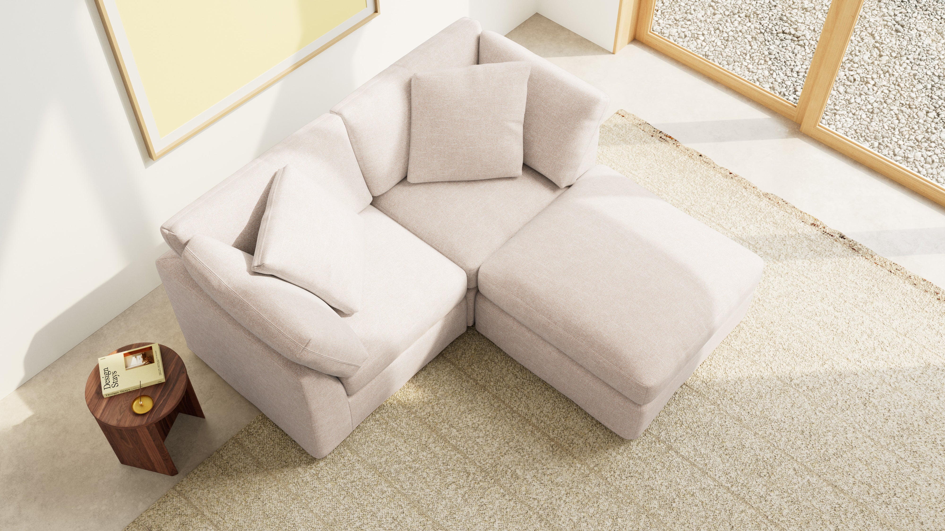 Get Together™ 3-Piece Modular Sectional, Standard, Sunbeam