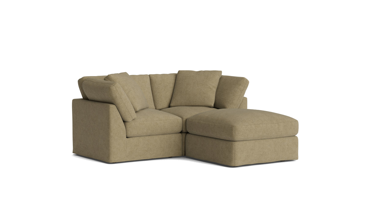 Get Together™ 3-Piece Modular Sectional, Standard, Olive