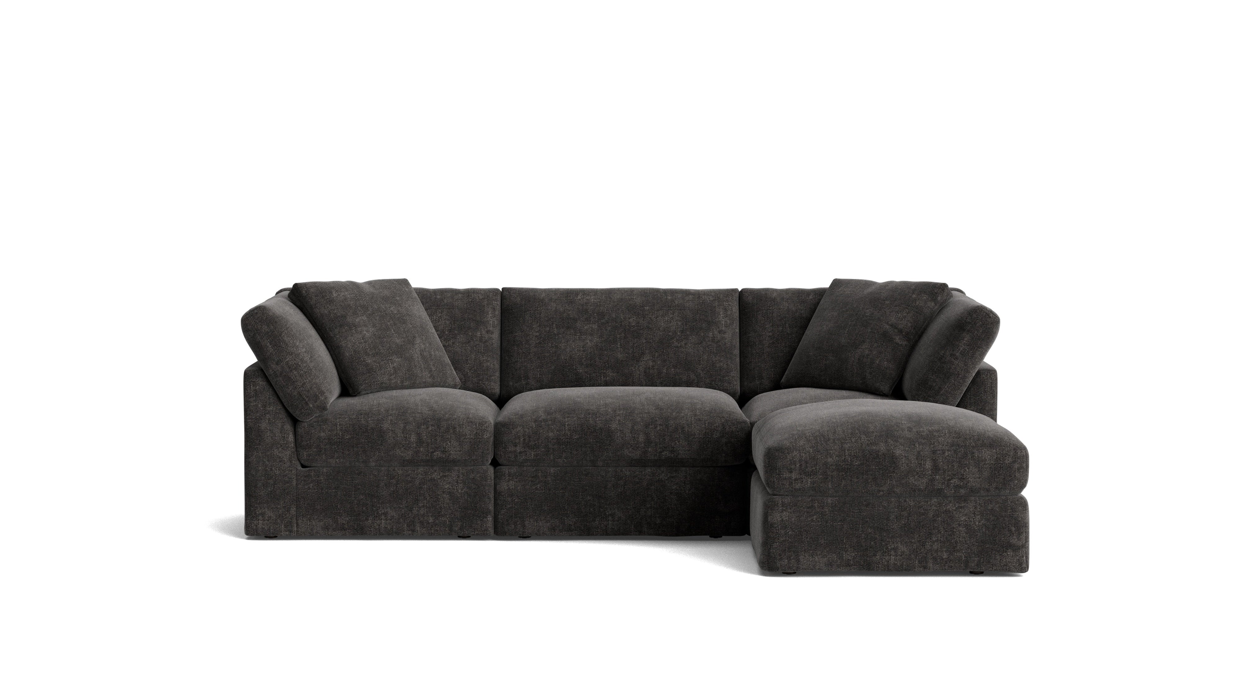 Get Together™ 4-Piece Modular Sectional, Standard, Truffle