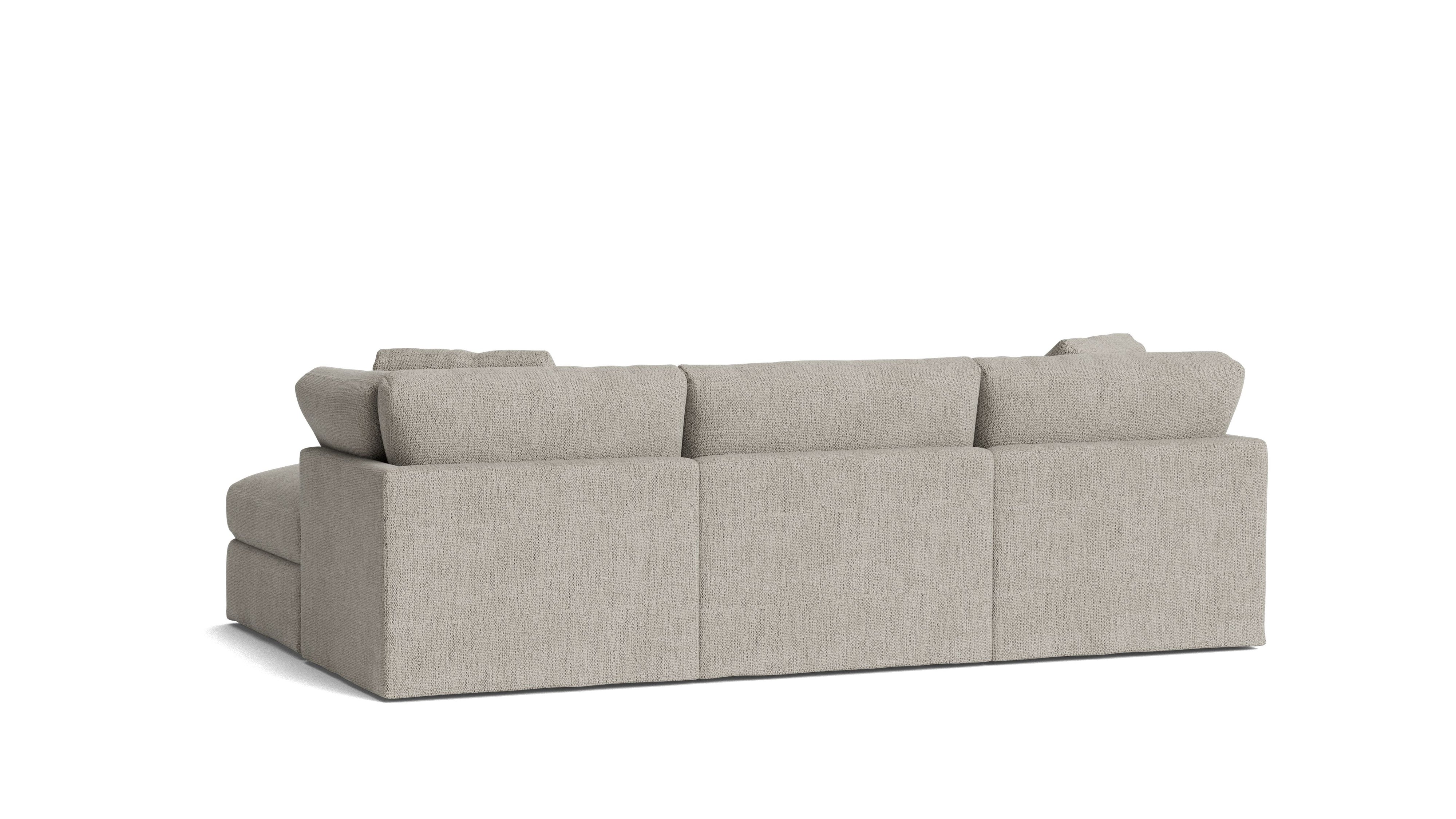 Get Together™ 4 - Piece Modular Sectional, Standard, Oatmeal - Sundays CompanySEC-YJ-037-007