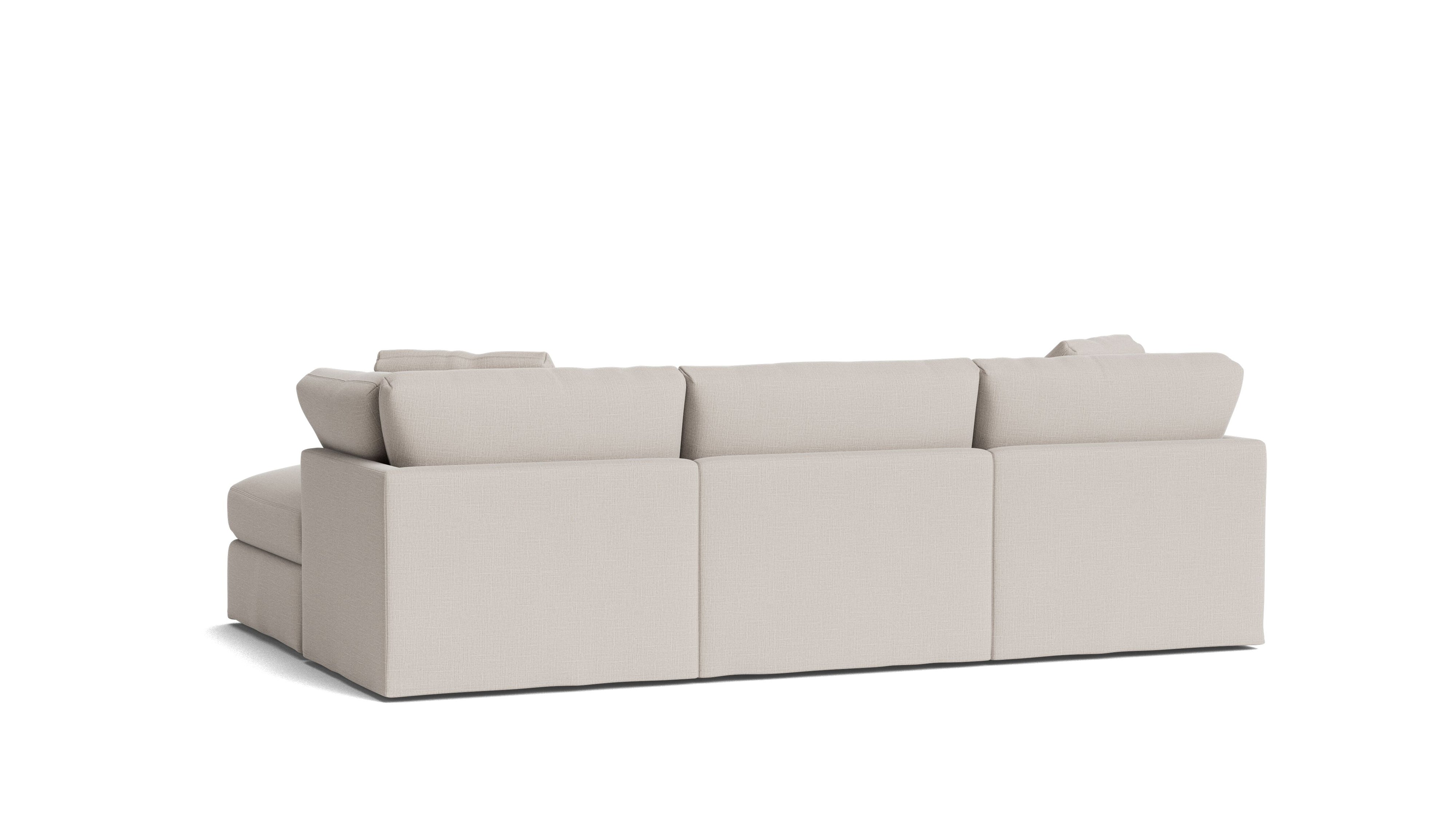 Get Together™ 4 - Piece Modular Sectional, Standard, Clay - Sundays CompanySEC-YJ-037-015