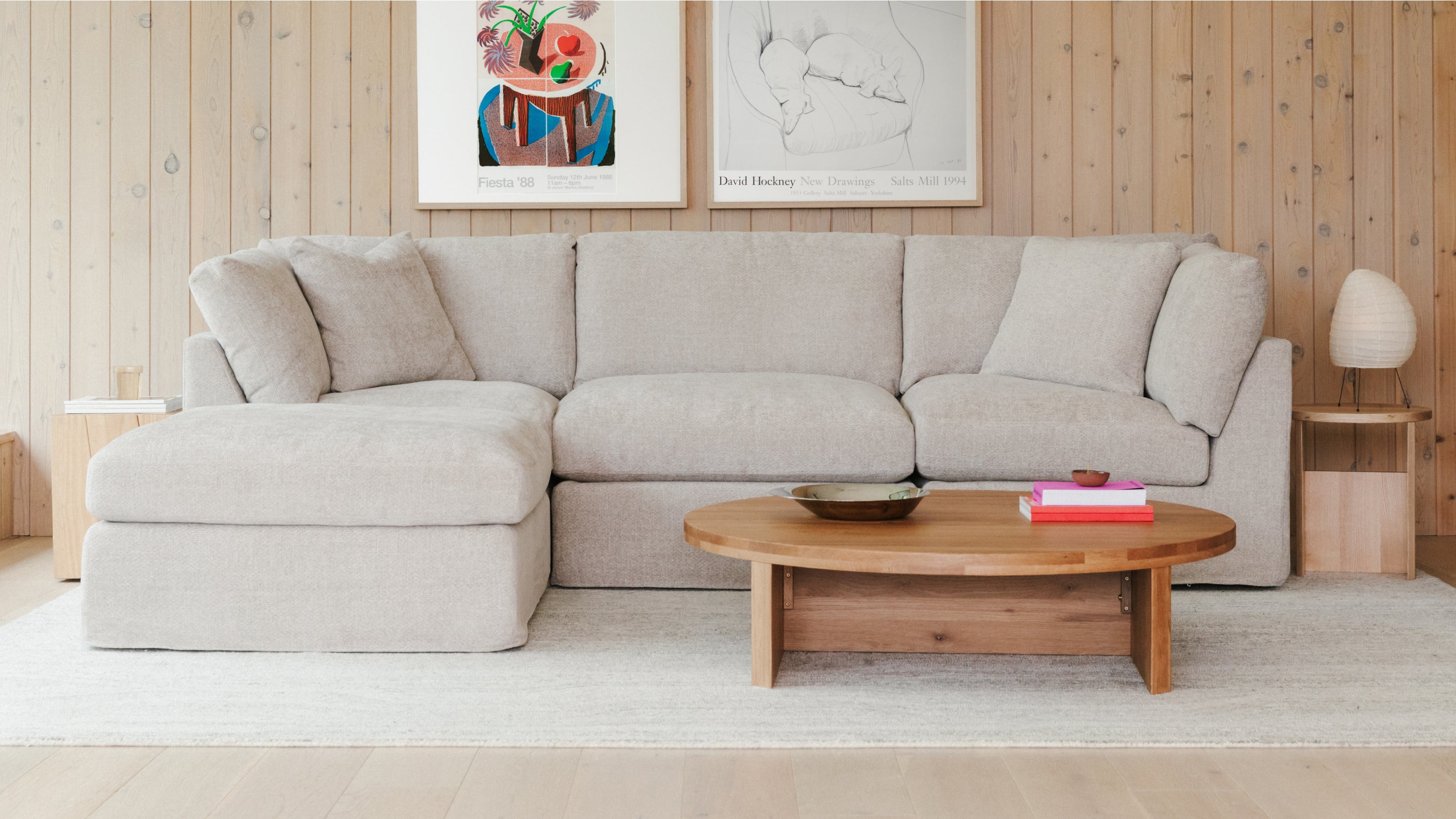 Get Together™ 4-Piece Modular Sectional, Standard, Champagne