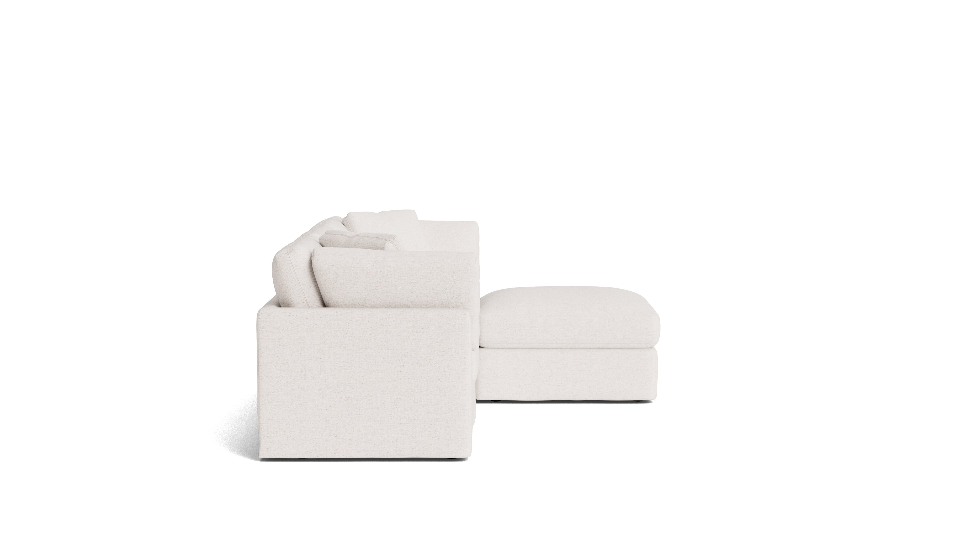 Get Together™ 4-Piece Modular Sectional, Standard, Nomad Snow